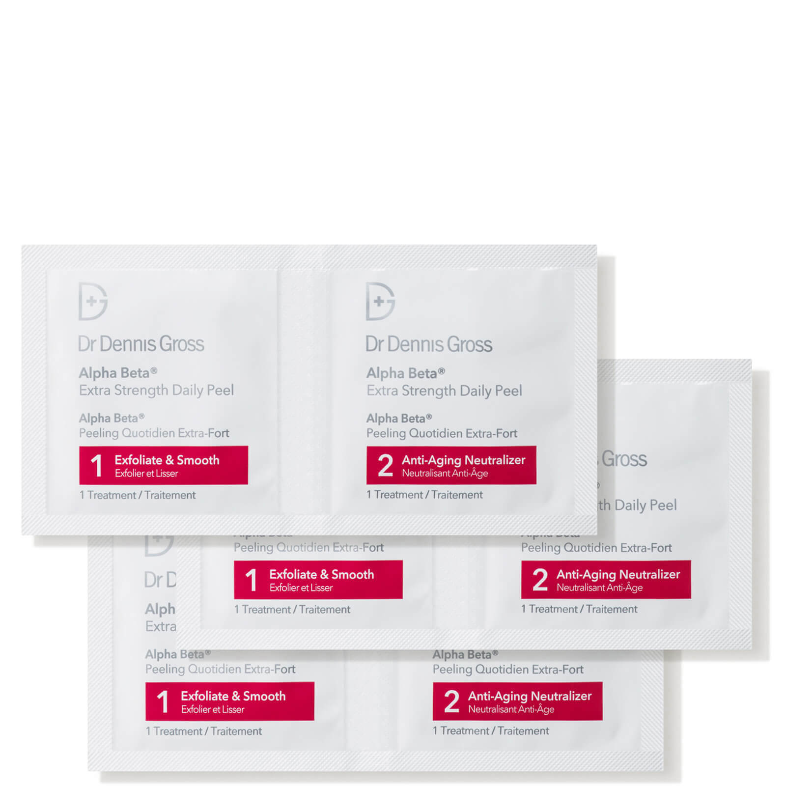 Dr Dennis Gross Dr. Dennis Gross Skincare Alpha Beta Extra Strength Daily Peel (pack Of 60) In White