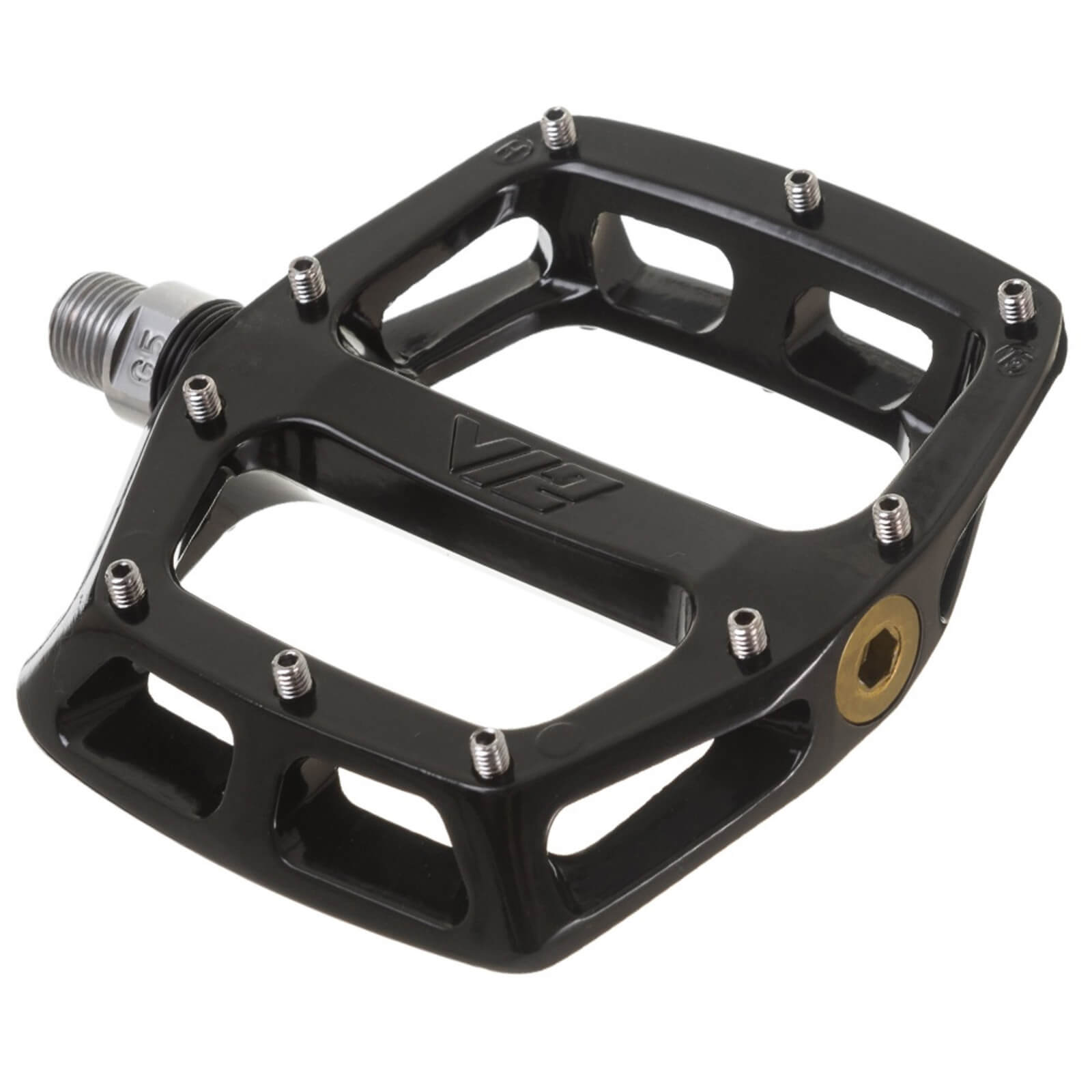 DMR V12 Magnesium Flat Pedal - 9/16 - Black