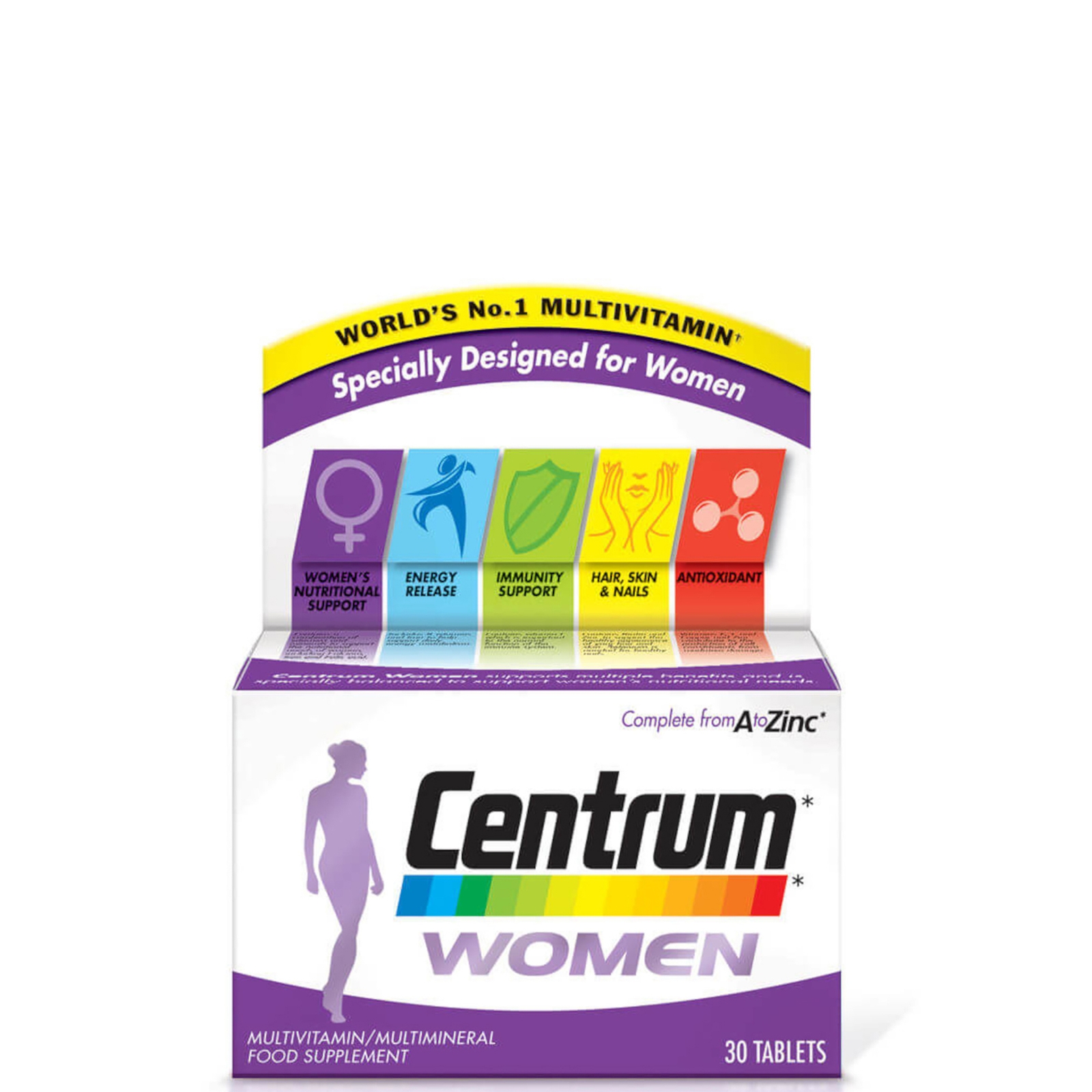 

Centrum Women Multivitamin Tablets - (30 Tablets)
