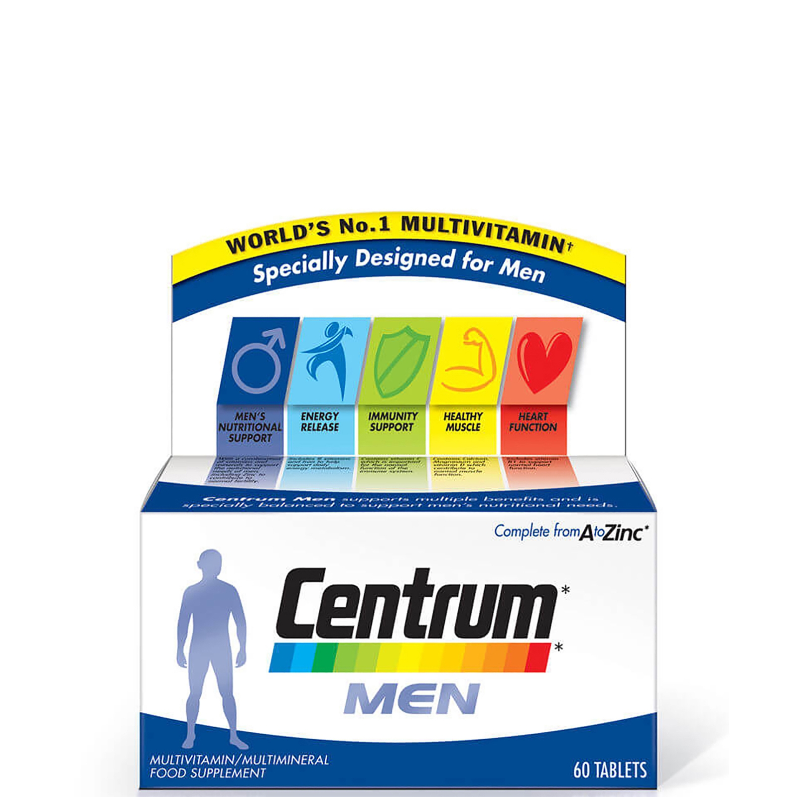 

Centrum Men Multivitamin Tablets - (60 Tablets)
