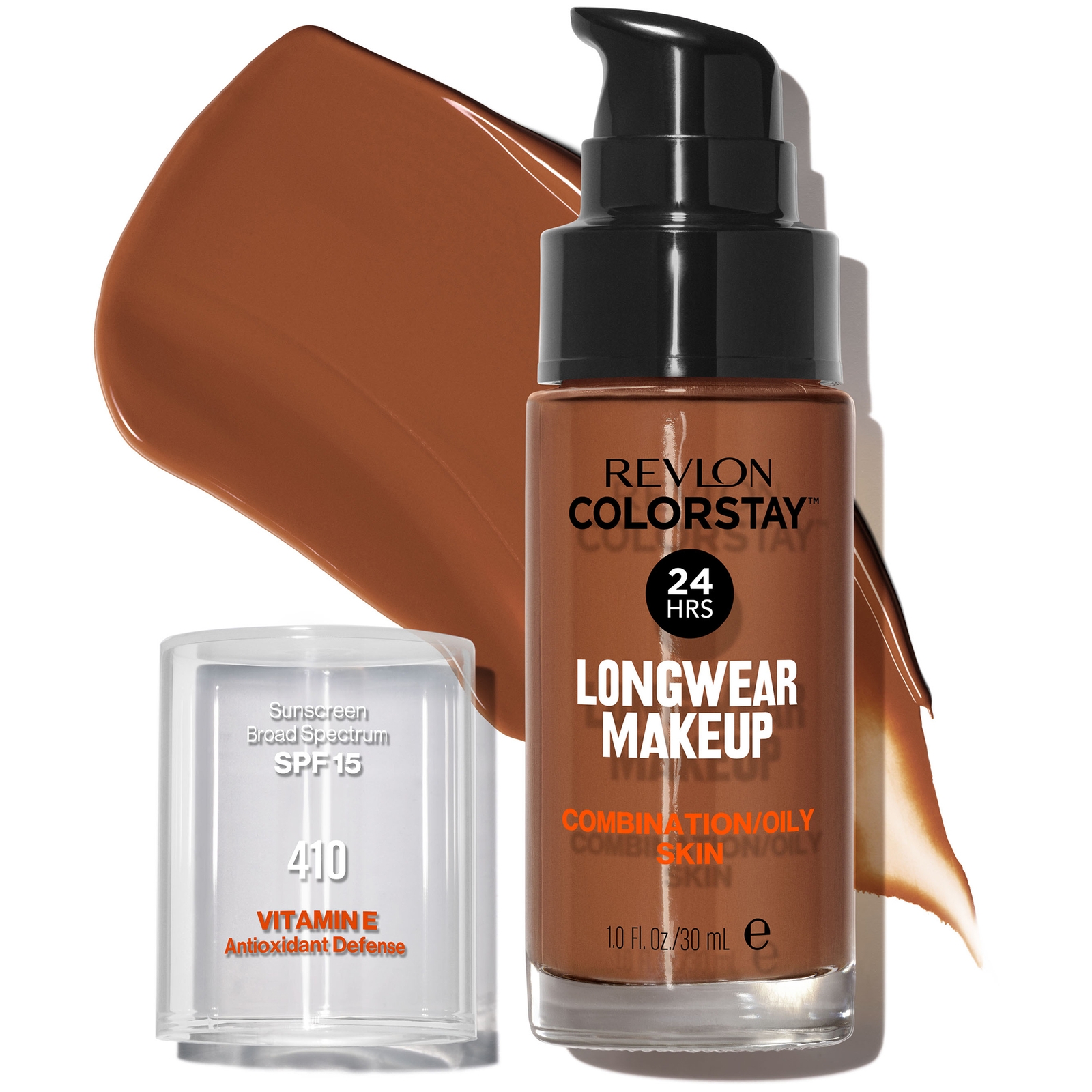 Revlon ColorStay Make-Up Foundation for Combination/Oily Skin (Various Shades) - Cappuccino