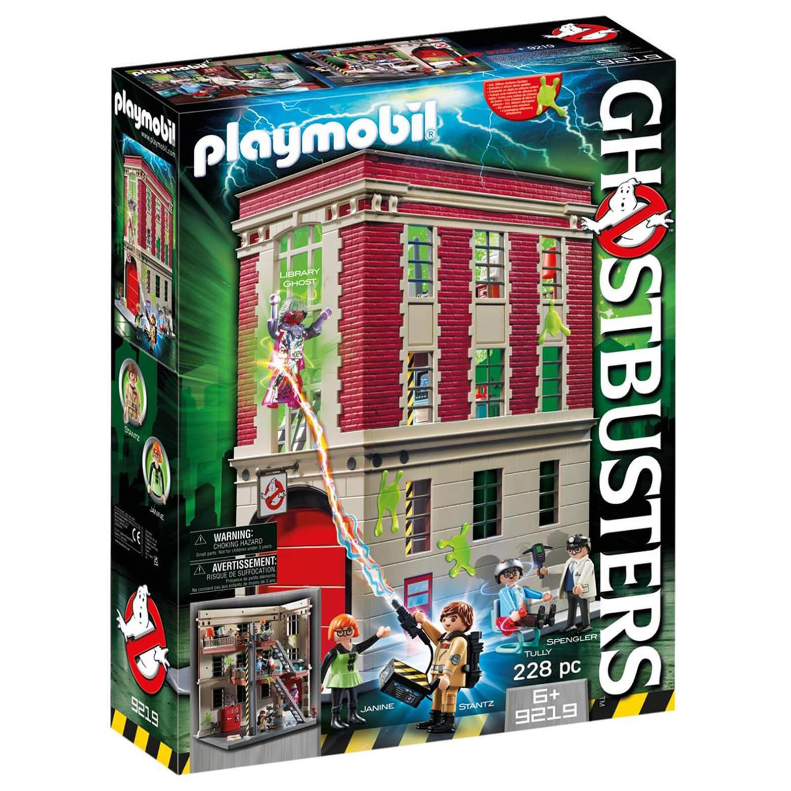 Playmobil Ghostbusters� Firehouse (9219)