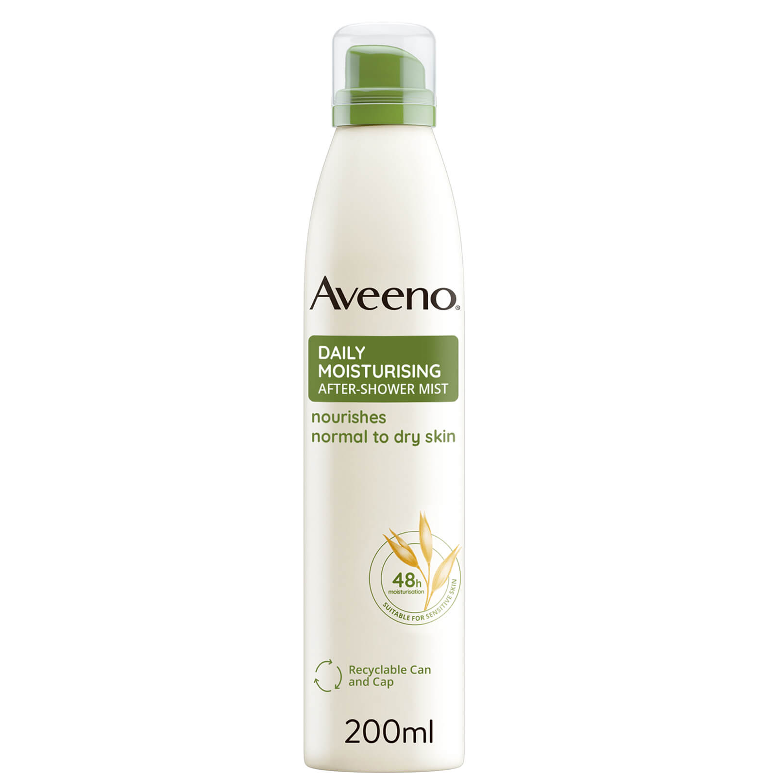 Shop Aveeno Daily Moisturising After Shower Mist Spray 200ml