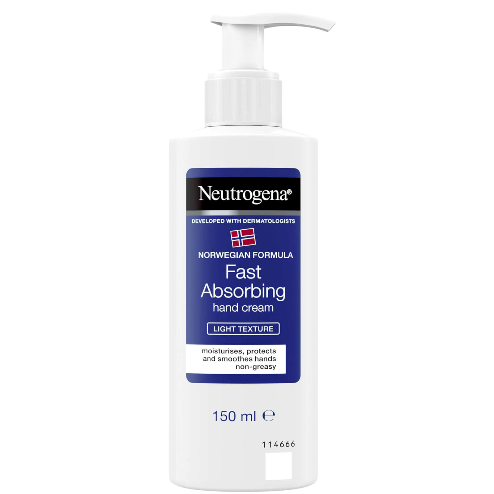 

Neutrogena Norwegian Formula Fast Absorbing Hand Cream 150ml