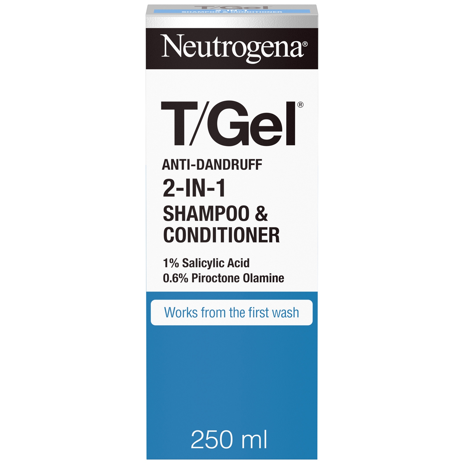 

NEUTROGENA T/Gel 2-in-1 Anti-Dandruff Shampoo & Conditioner 250ml