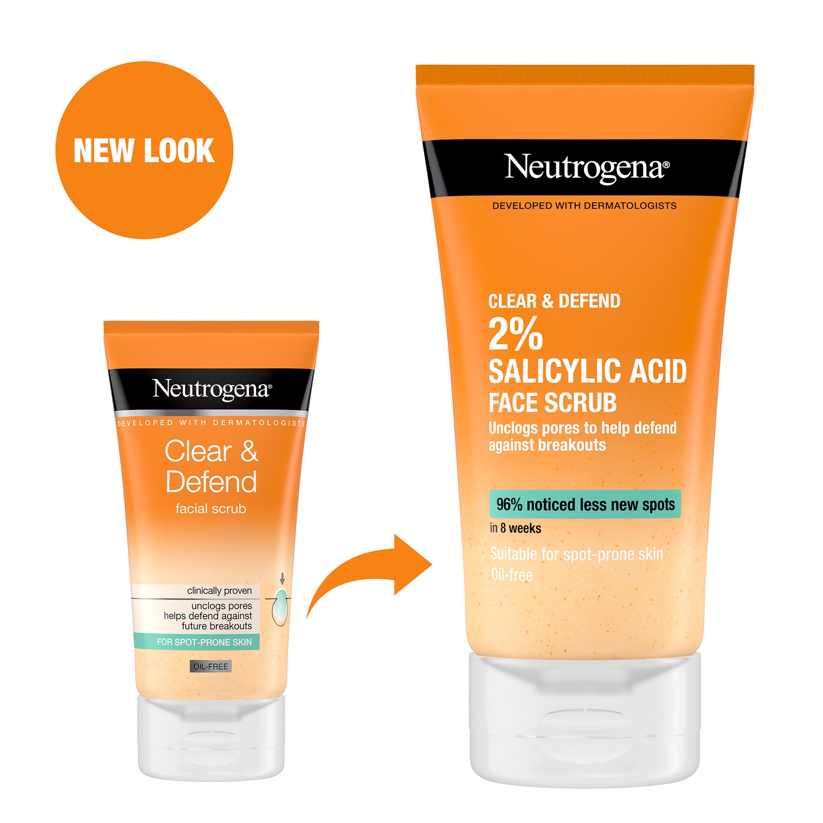 Neutrogena® Clear & Defend Facial Scrub
