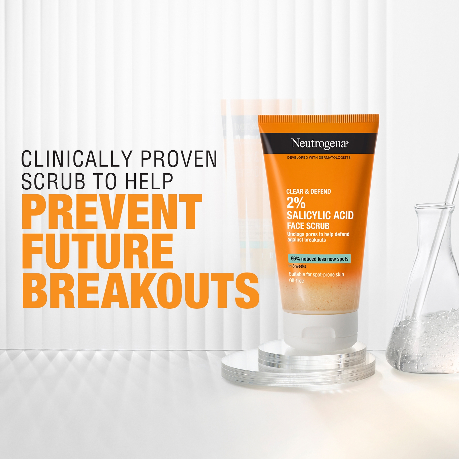 Neutrogena® Clear & Defend Facial Scrub