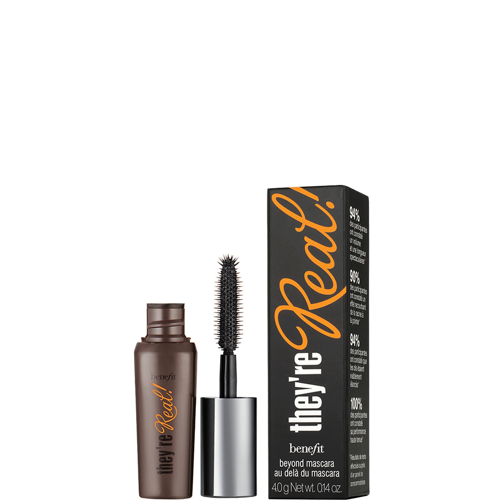 benefit They're Real Lengthening Mascara Mini - Jet Black 4g benefit They're Real Lengthening Mascara Mini - Jet Black 4g