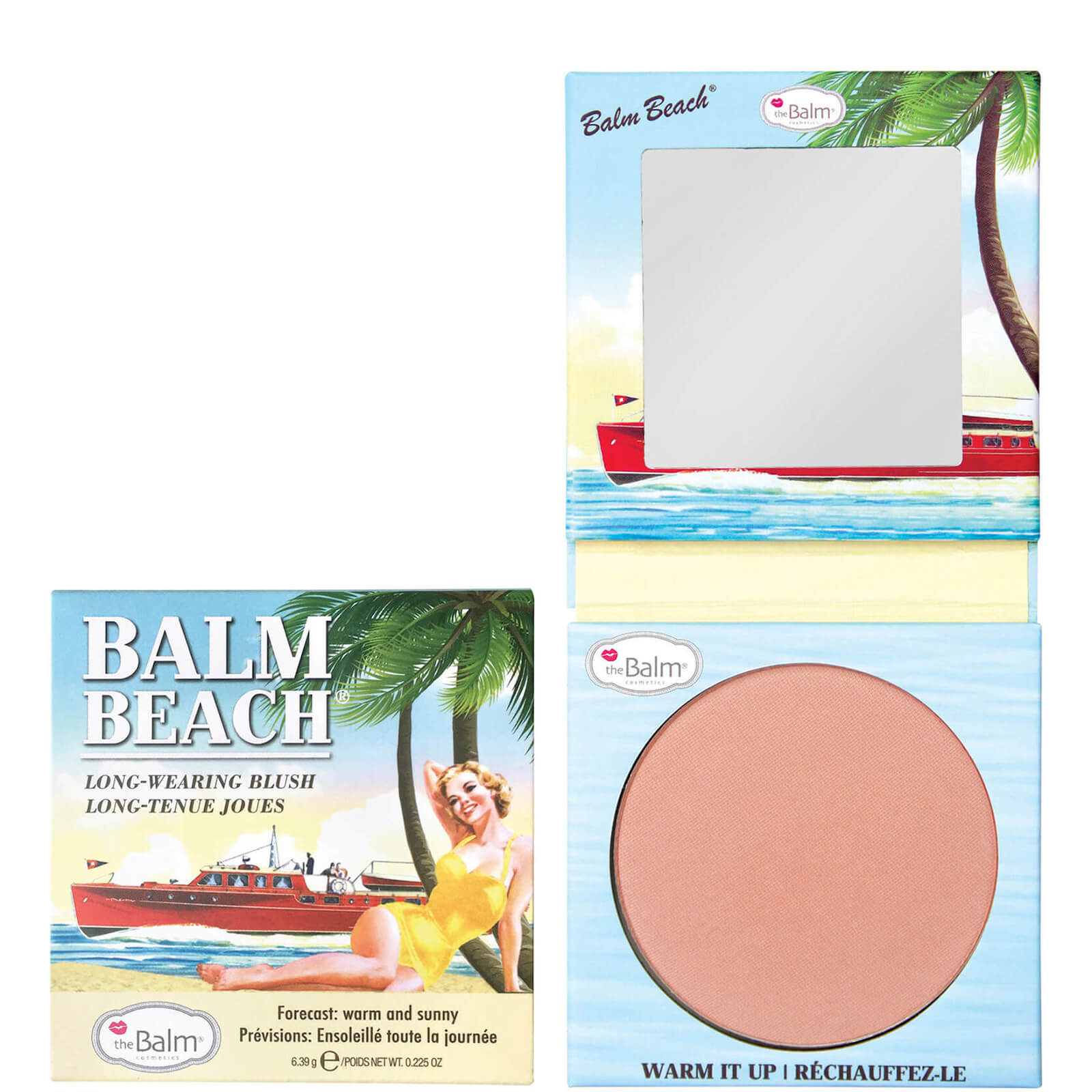 

theBalm Balm Beach Long Wearing Blush - Warm and Sunny