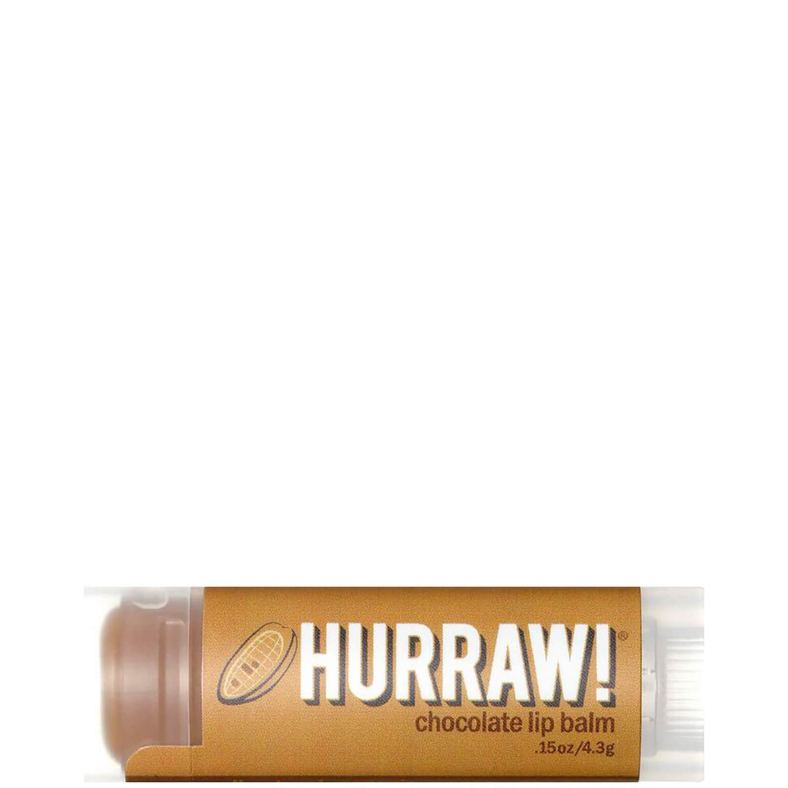 Bálsamo labial de chocolate de Hurraw!