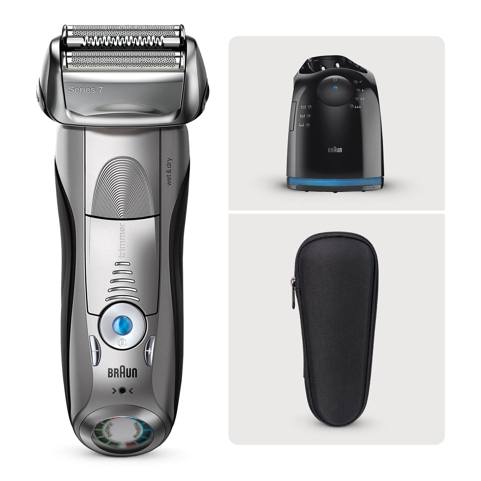 

Braun Series 7 7898Cc Wet and Dry Electric Shaver