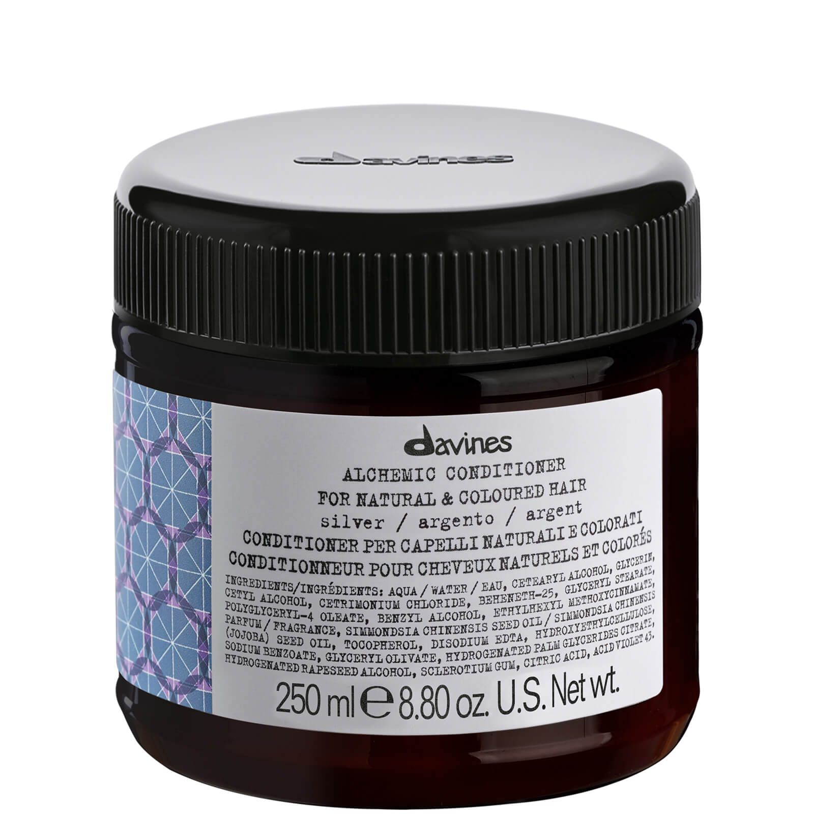 Photos - Hair Product Davines Alchemic Conditioner - Silver 250ml 