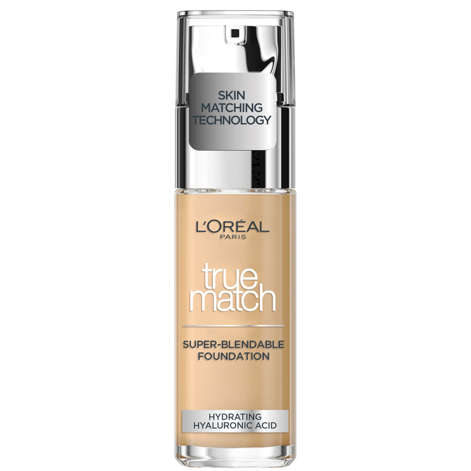 L'Oréal Paris True Match Liquid Foundation with SPF and Hyaluronic Acid 30ml (Various Shades) - 2N Vanilla