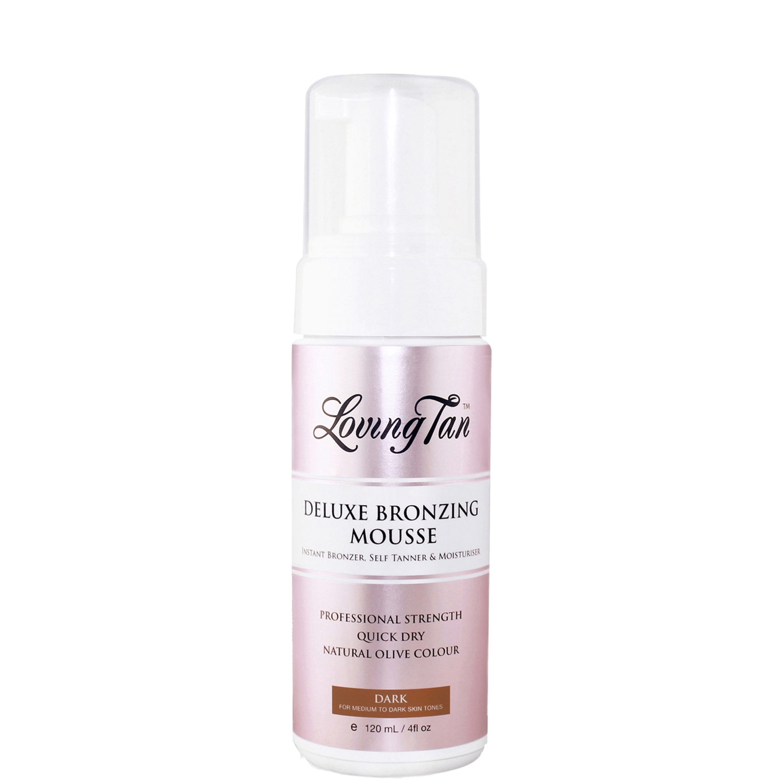 

Loving Tan Deluxe Bronzing Mousse 120ml (Various Shades) - Dark