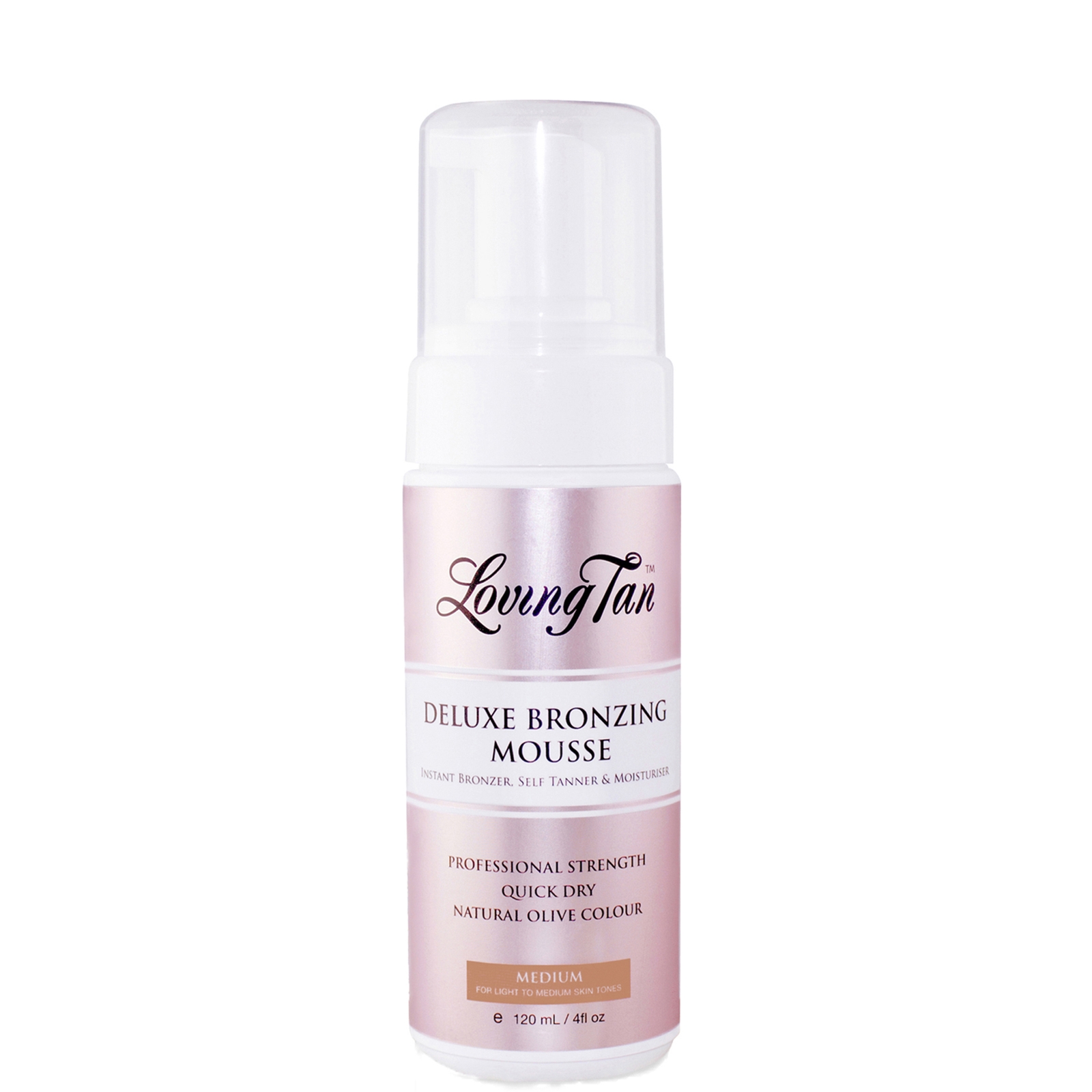 

Loving Tan Deluxe Bronzing Mousse 120ml (Various Shades) - Medium