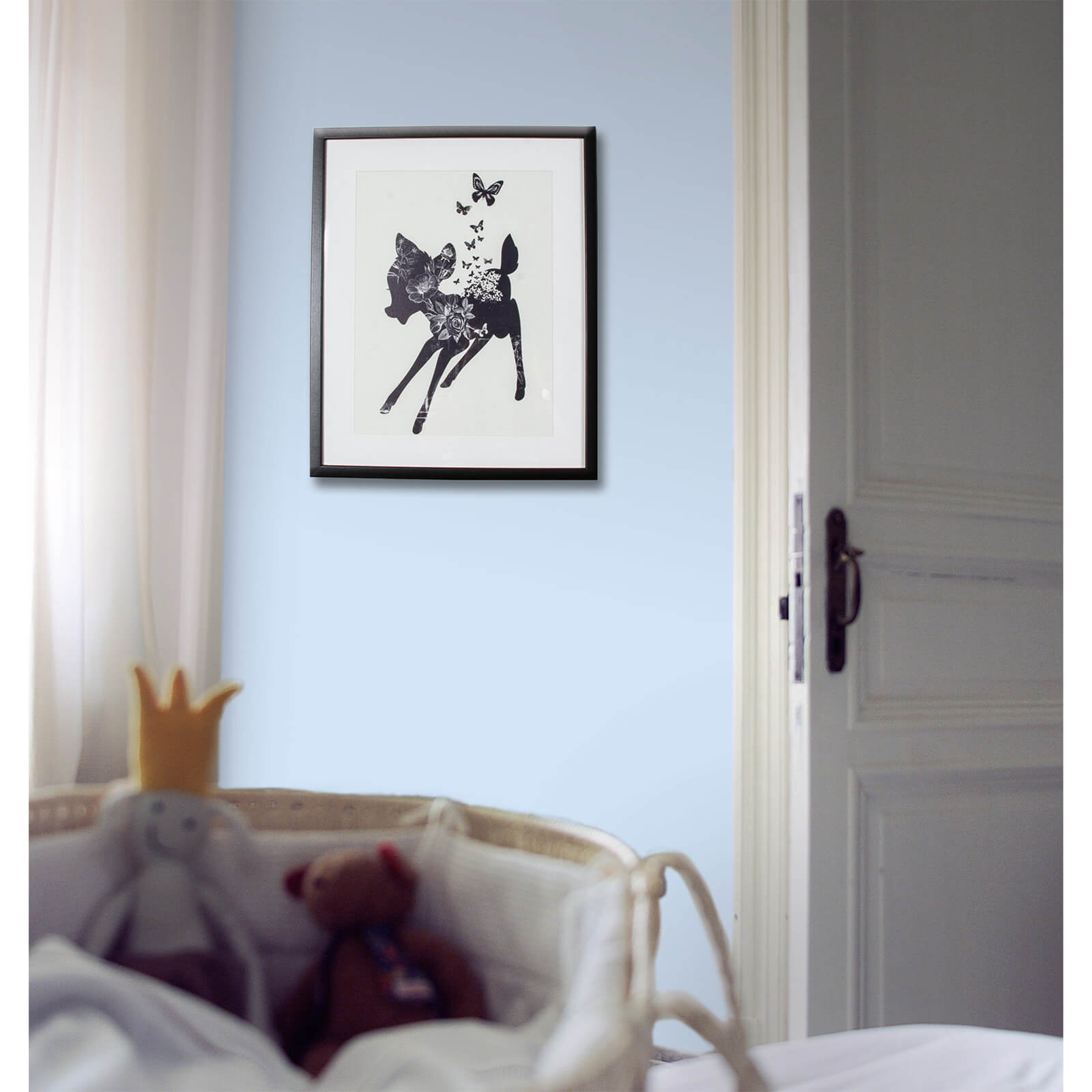 Disney Bambi Gallery Pattern Filled Framed Wall Art