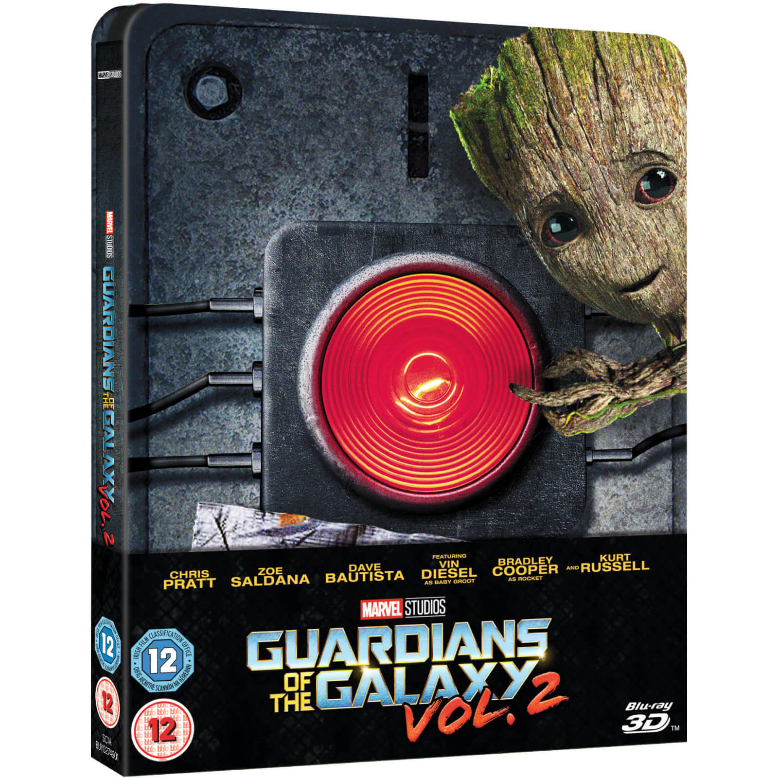 

Les Gardiens de la Galaxie 2 3D + 2D - Steelbook exclusivité Zavvi (Édition UK)