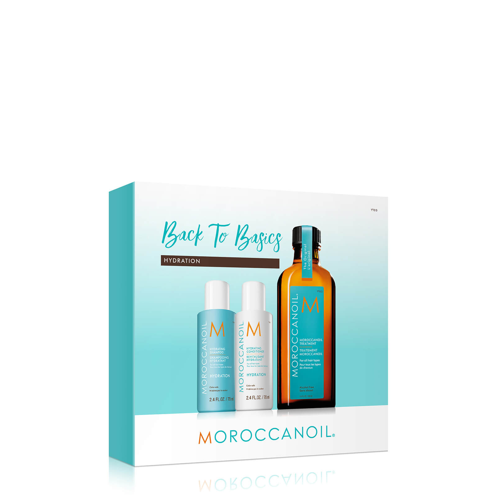 

Moroccanoil Treatment 100ml with FREE Hydration Shampoo & Conditioner 70ml