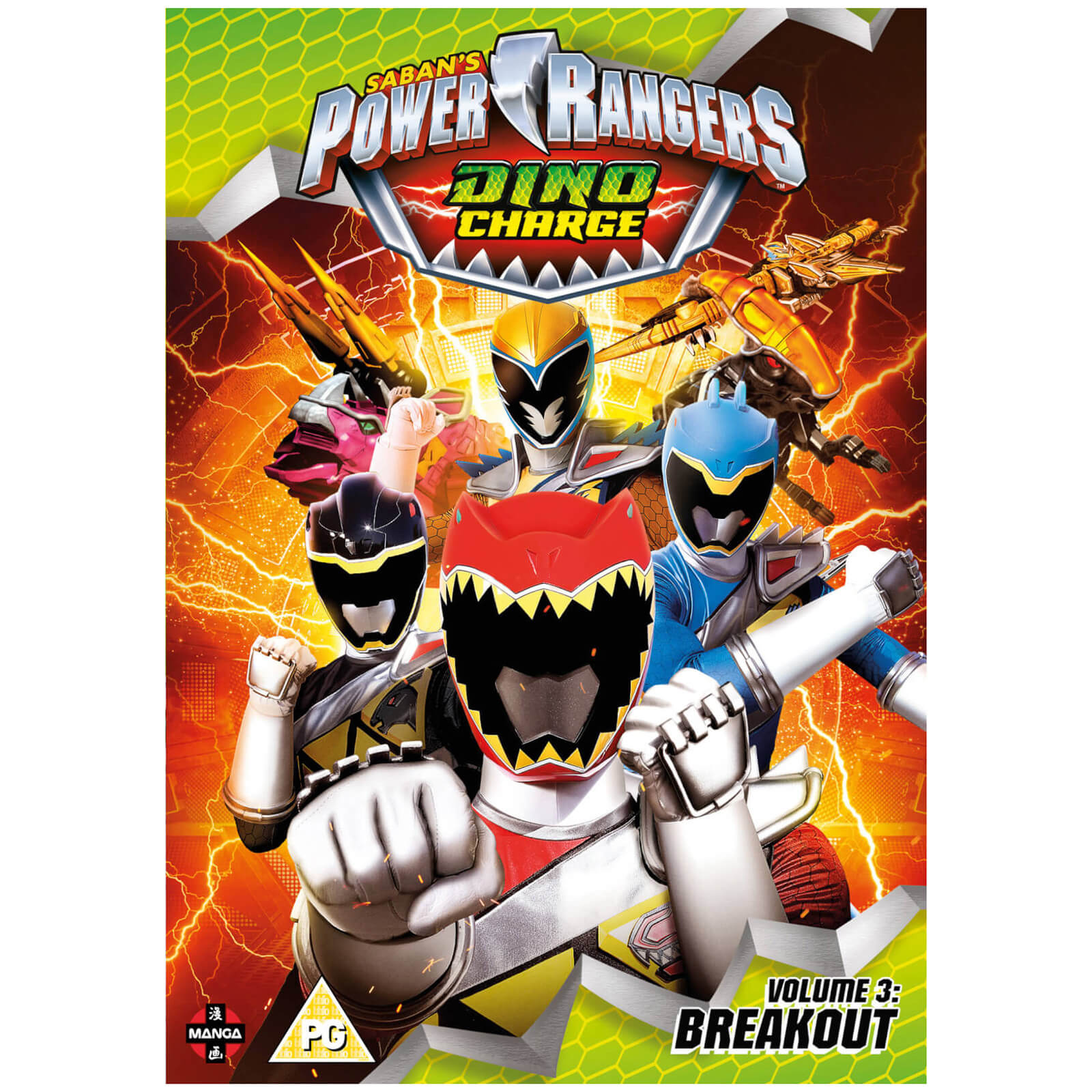 Power Rangers Dino Charge: Breakout (Volume 3) Episodes 9-12