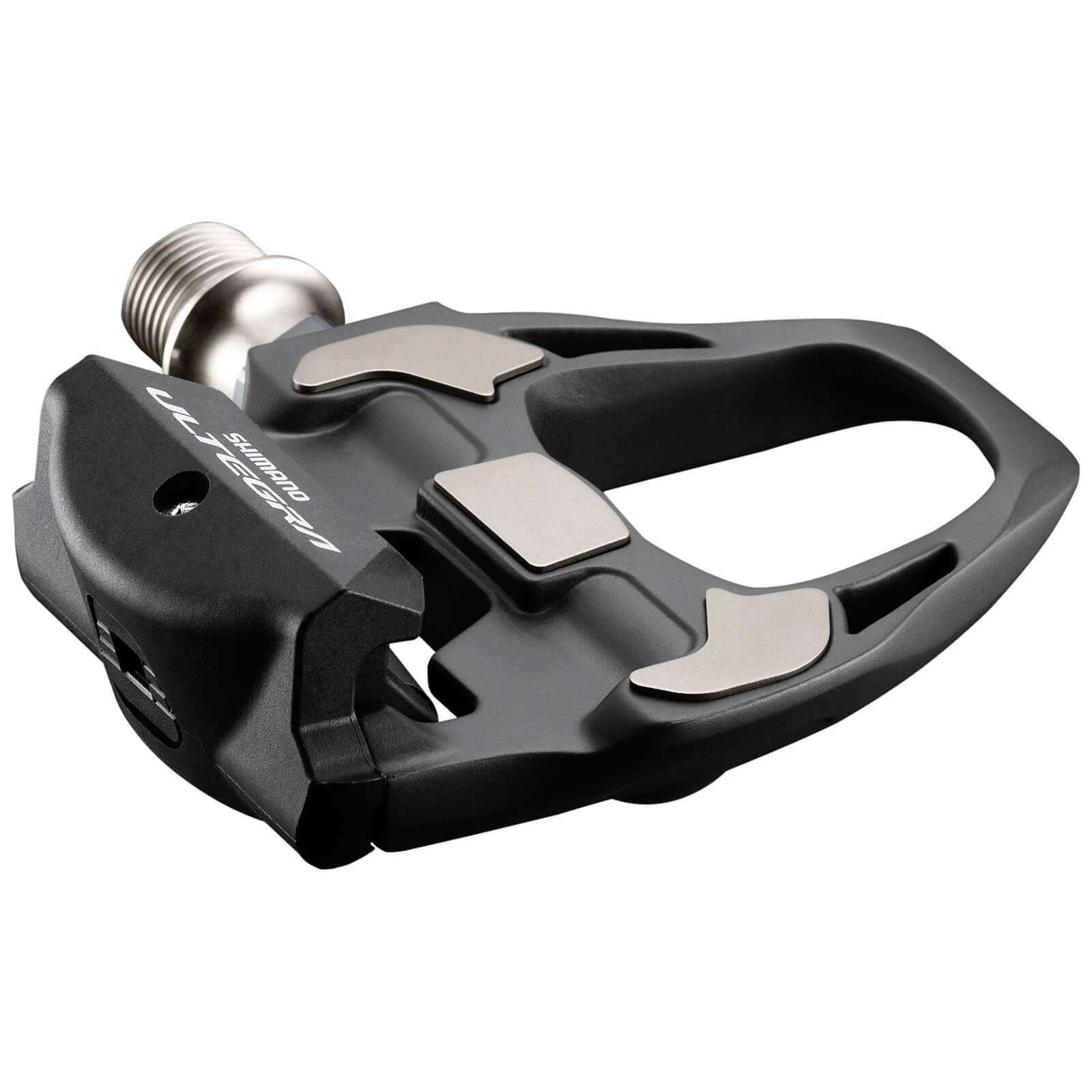 Image of Shimano PD-R8000 Ultegra SPD-SL Carbon Road Bike Pedals in Black | Rutland Cycling
