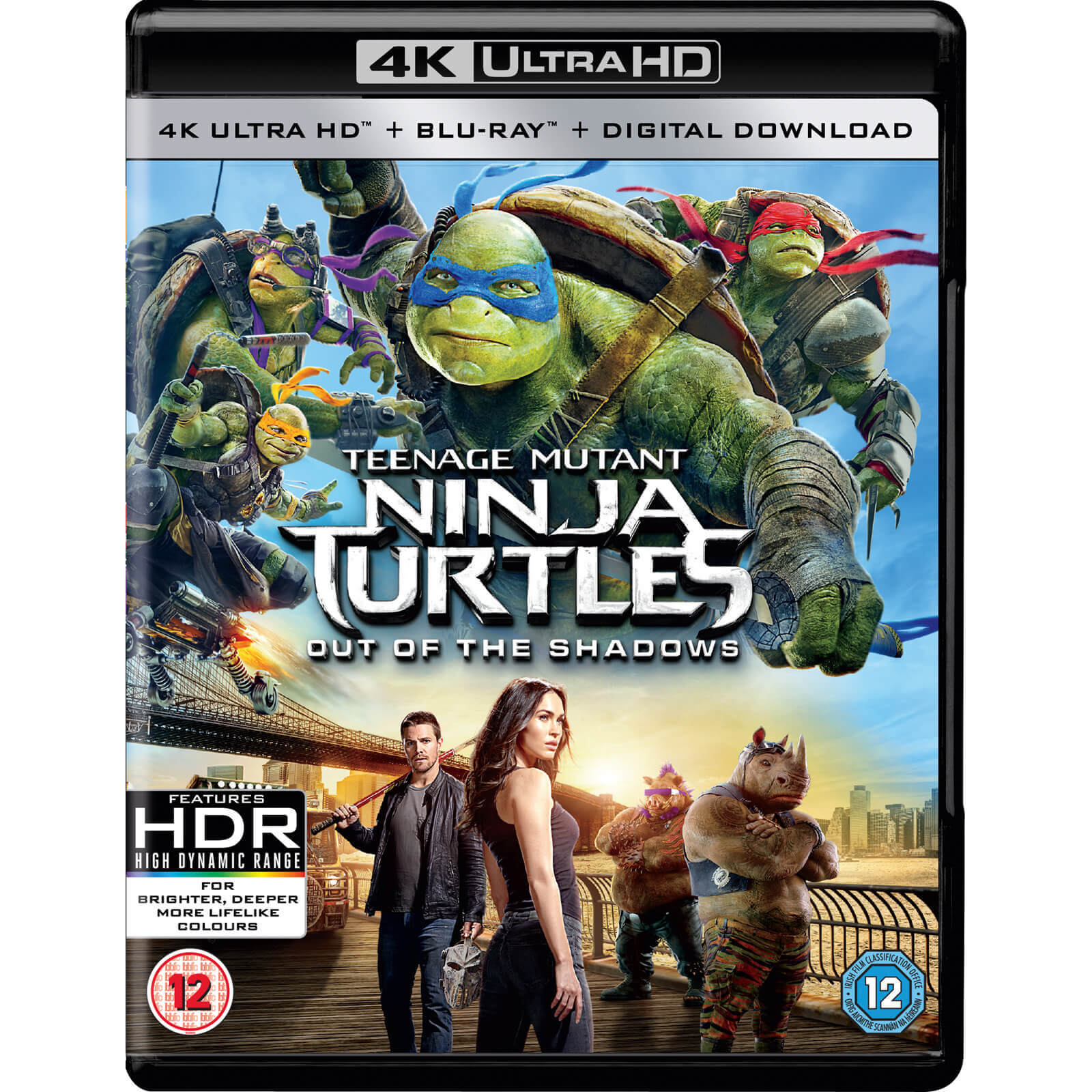 Teenage Mutant Ninja Turtles: Out Of The Shadows - 4K Ultra HD (inkl. digitalem Download)