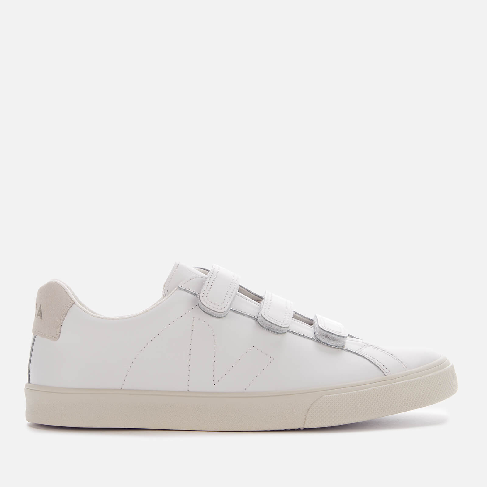 Veja Women's 3-Lock Leather Trainers - Extra White - UK 4