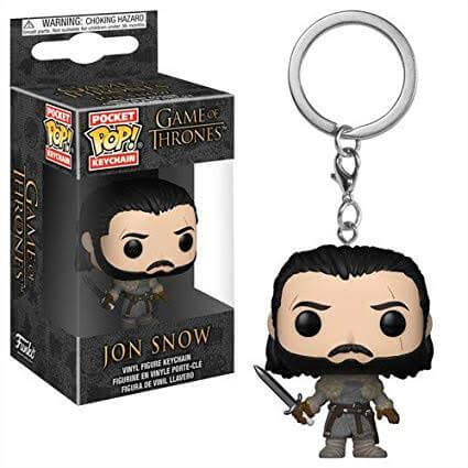 Game of Thrones Jon Snow Pocket Pop! Keychain