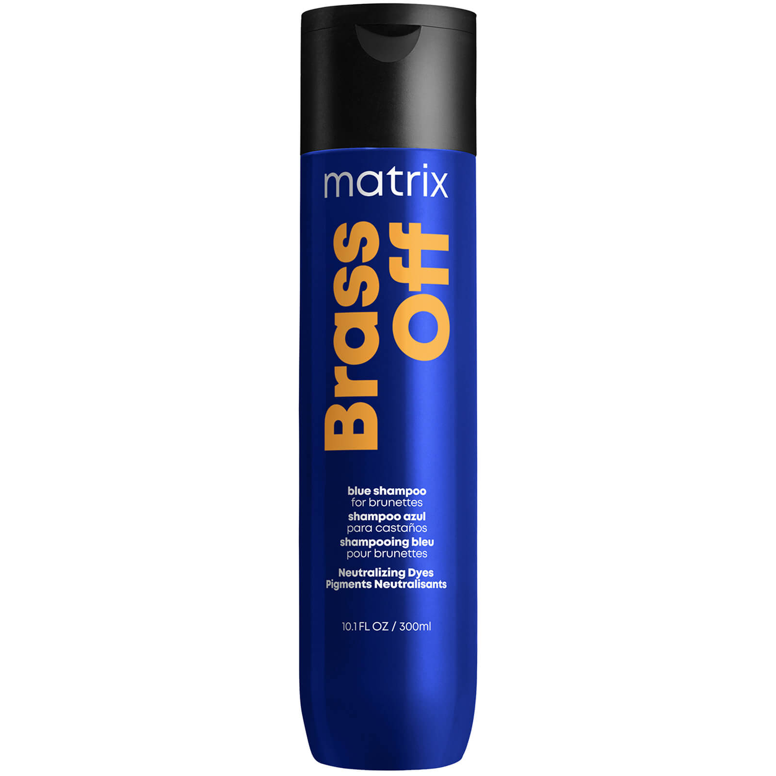 Matrix Total Results Brass Off Brunette Neutralising Blue Shampoo for Lightened Brunette Hair 300ml