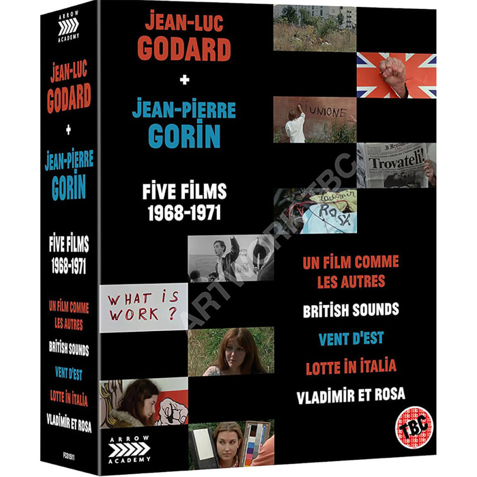 

Jean-Luc Godard + Jean-Pierre Gorin: Five Films, 1968-1971