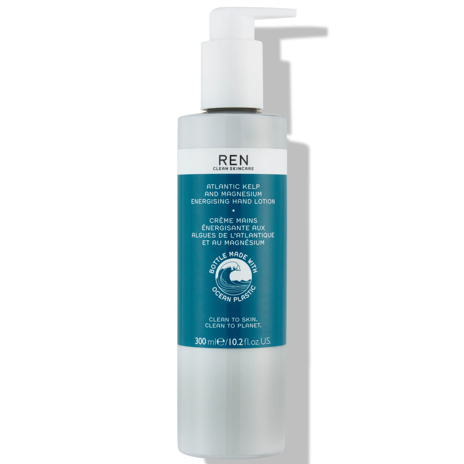 REN Clean Skincare Skincare Atlantic Kelp and Magnesium Energising Hand Lotion 300ml