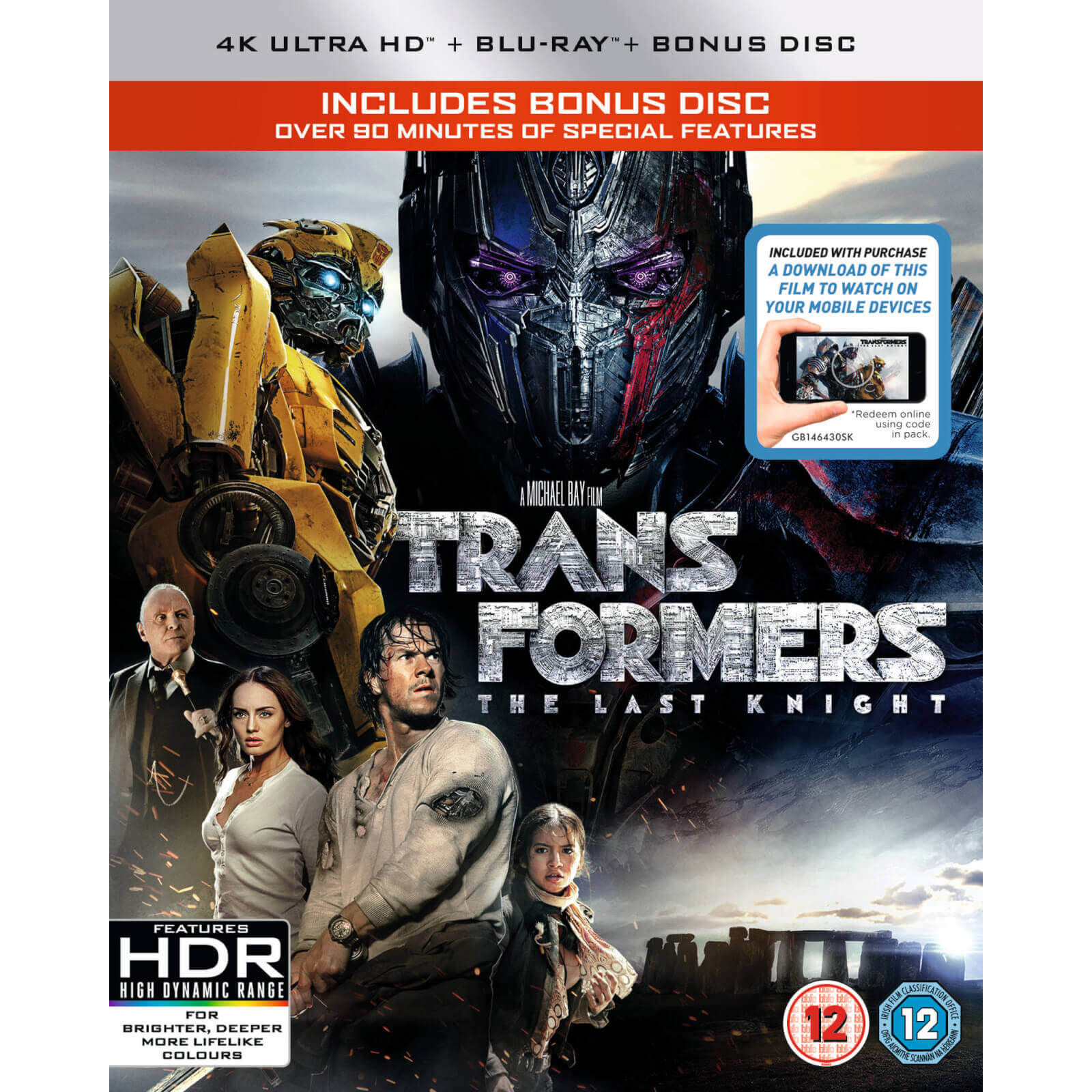 Transformers: The Last Knight - 4K Ultra HD (Includes Digital Download)