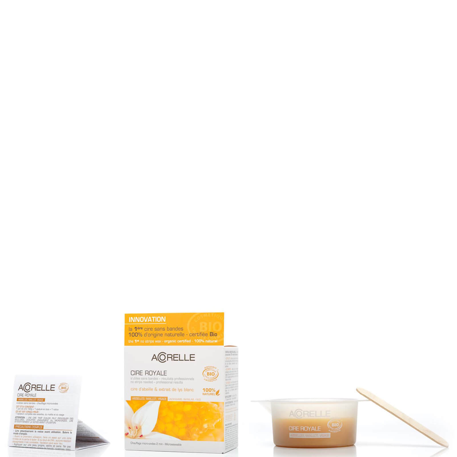 

Acorelle Royal Wax Underarms, Bikini Line and Face Beeswax 100g