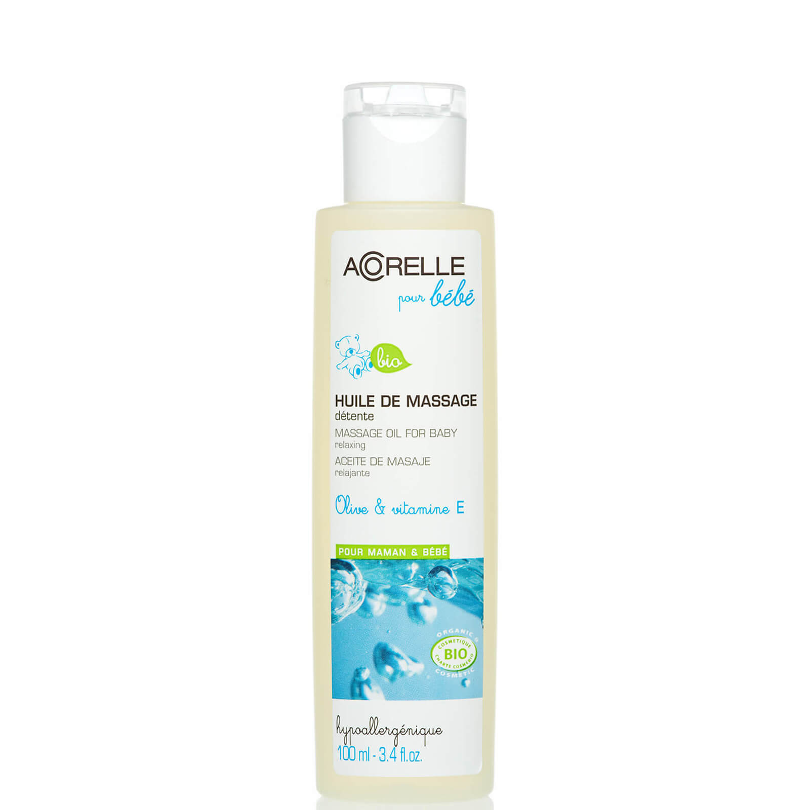 

Acorelle Organic Baby Massage Oil 100ml