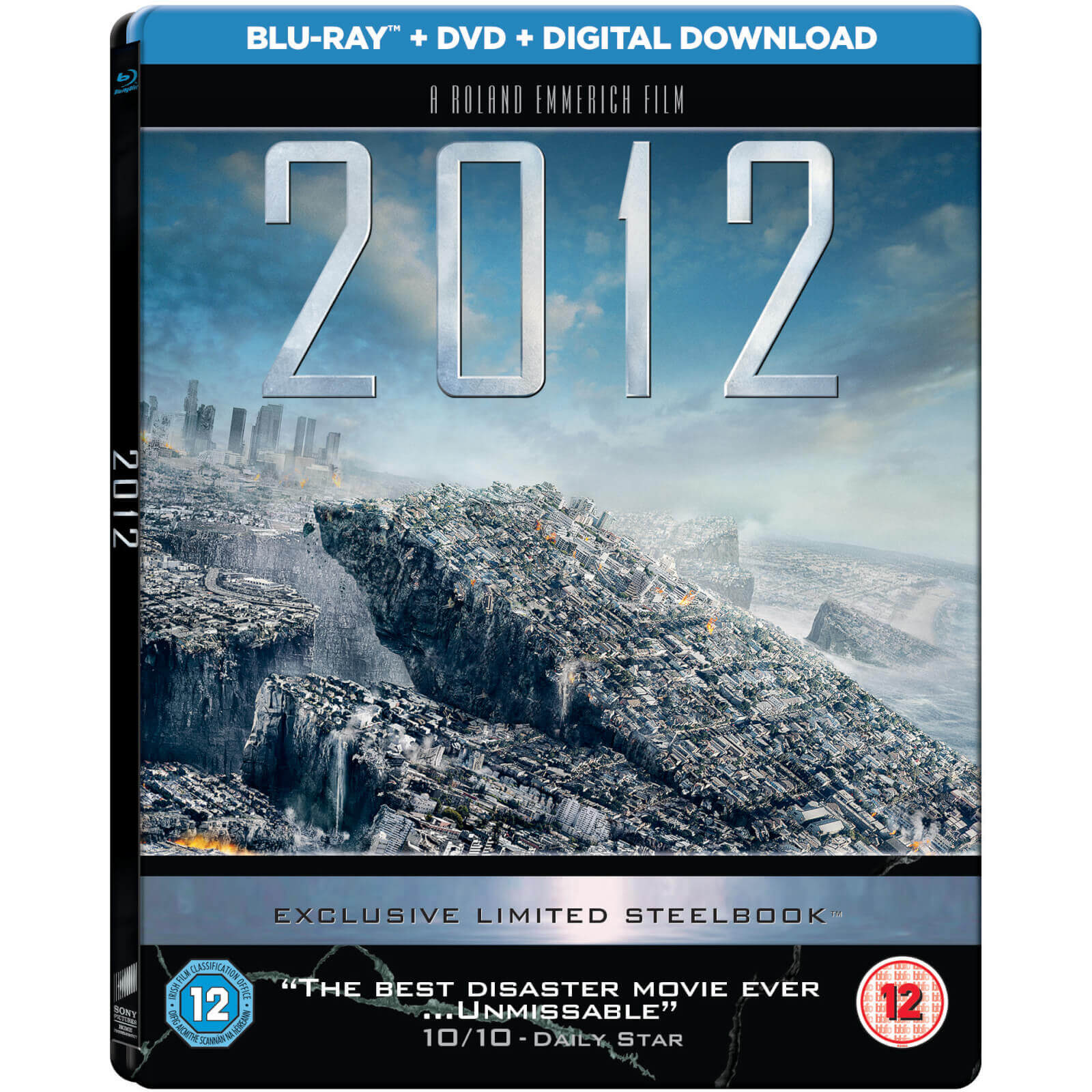 2012 - Steelbook Exclusif Édition Limitée pour Zavvi