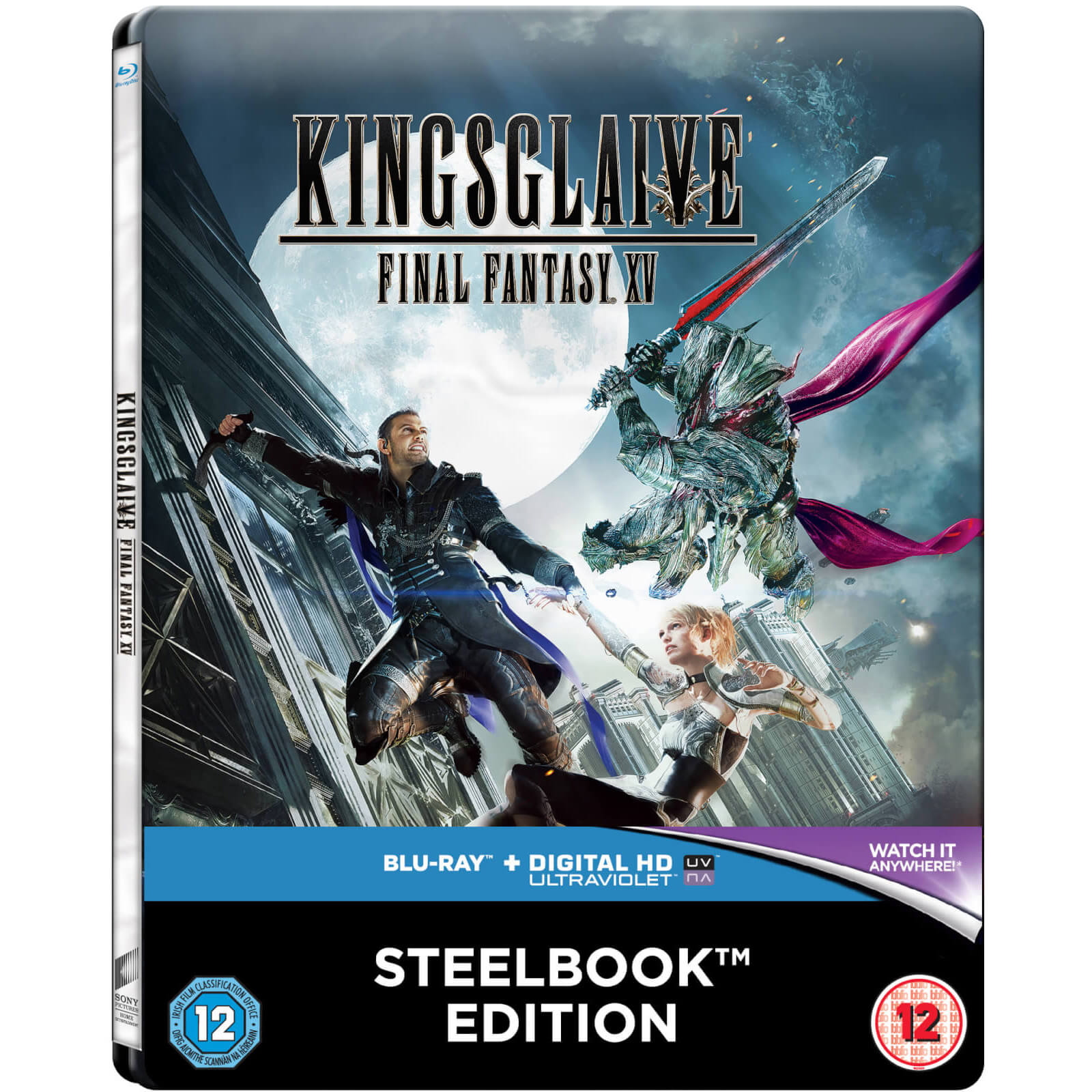 

Kingsglaive: Final Fantasy XV - Steelbook Exclusif Édition Limitée pour Zavvi