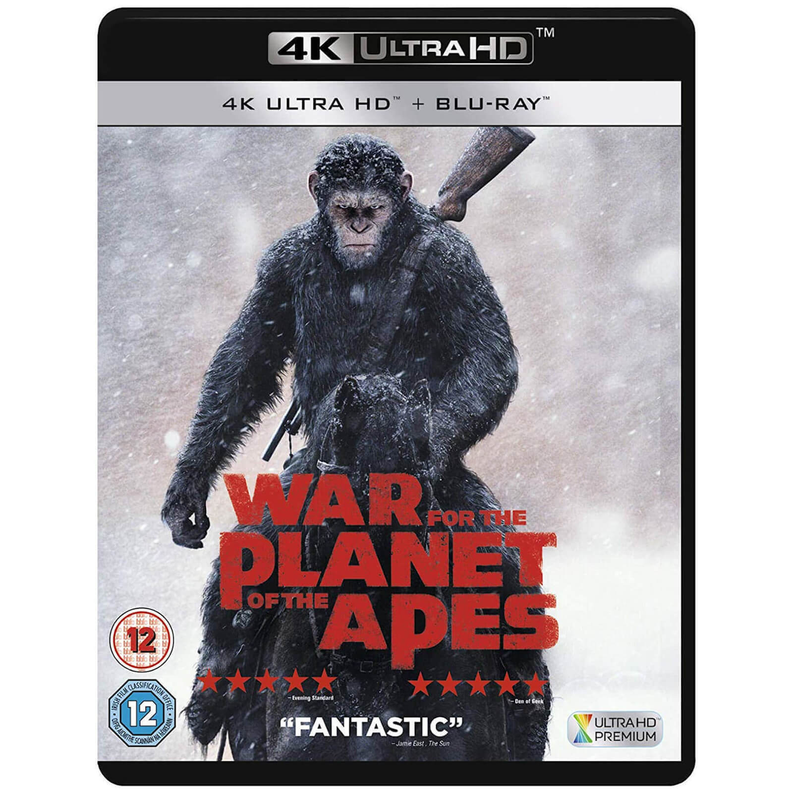 War For The Planet Of The Apes - 4K Ultra HD (inclusief digitale download)