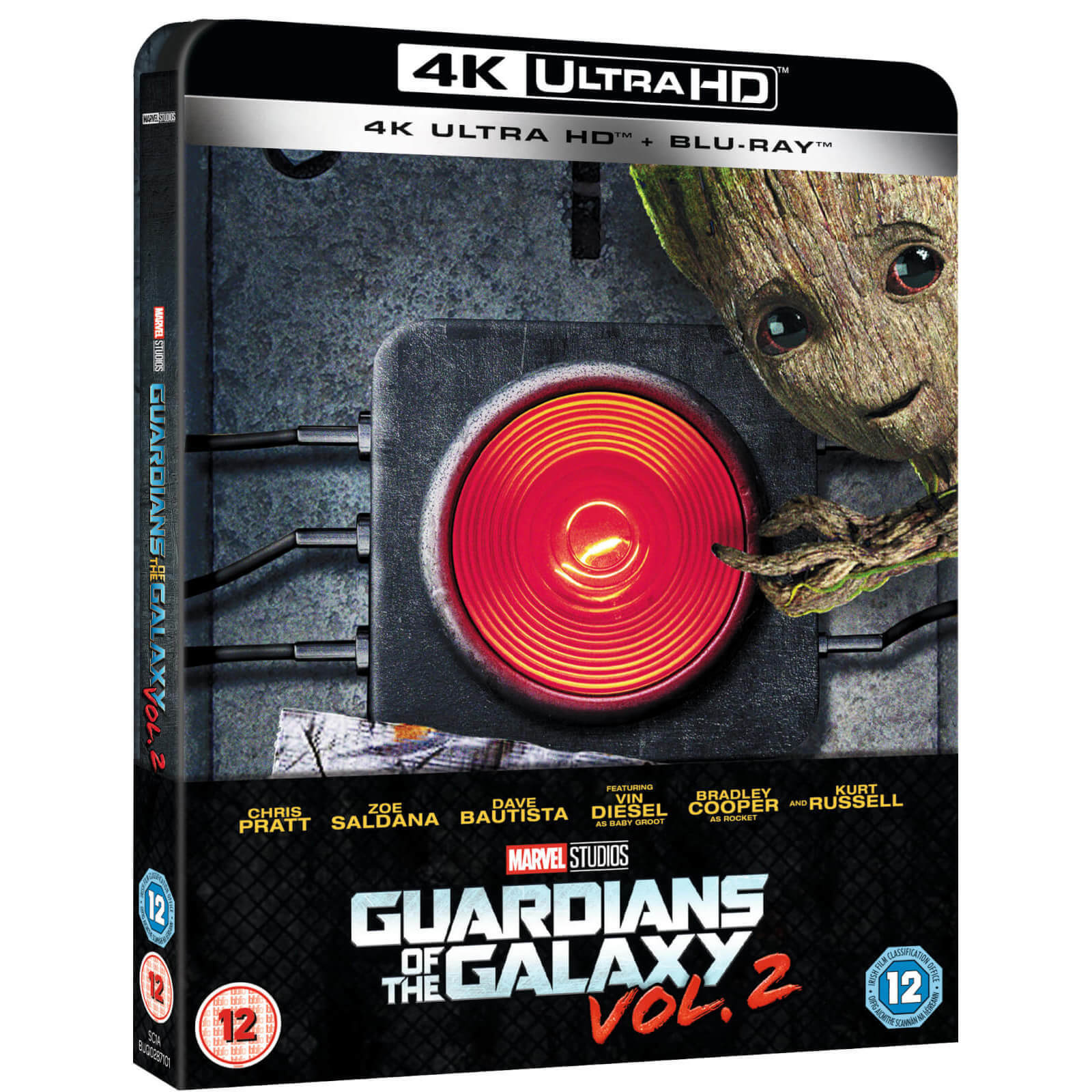 

Les Gardiens de la Galaxie 2 - 4K Ultra HD (+Blu-ray 2D) - Steelbook exclusivité Zavvi (Édition UK)
