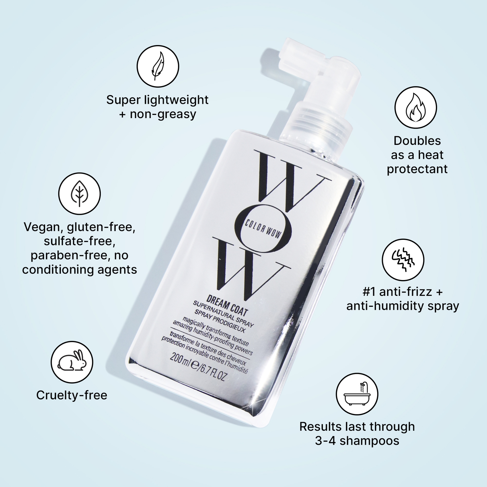 Thumbnail - Color Wow Dream Coat Supernatural Spray 200ml