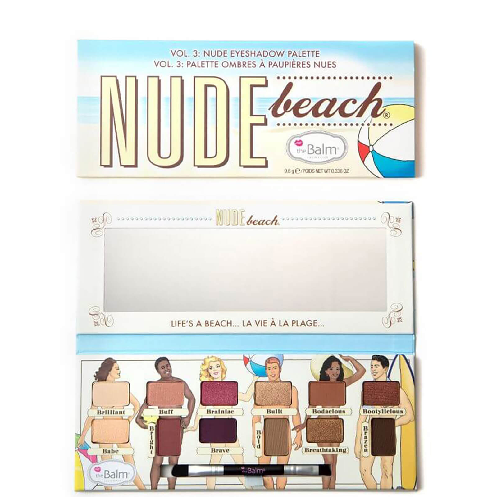 

theBalm Nudebeach Eyeshadow Palette 10g