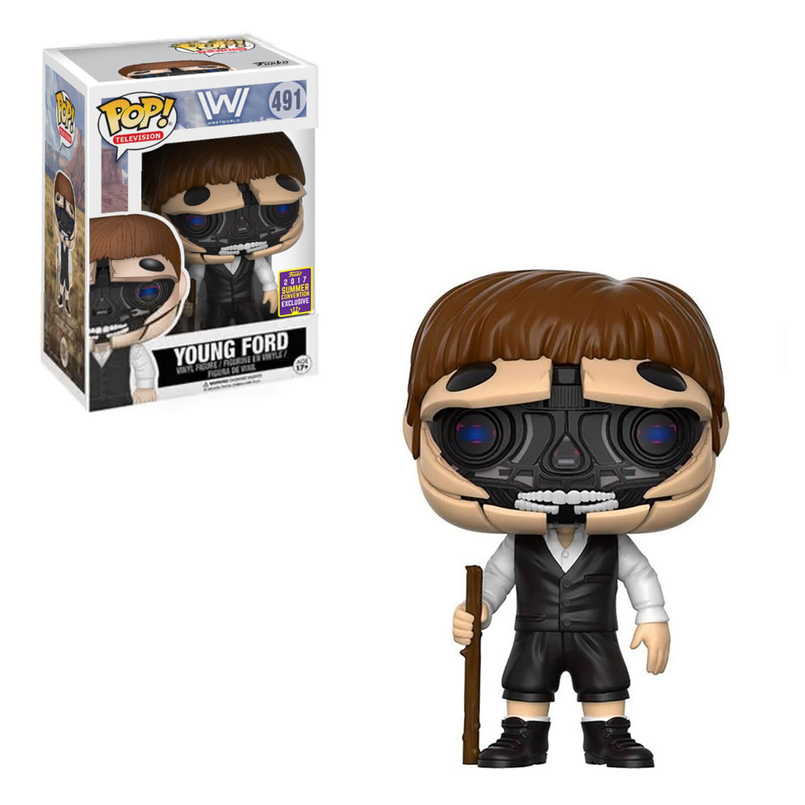 Westworld Robotic Dr Ford SDCC 2017 EXC Funko Pop! Vinyl