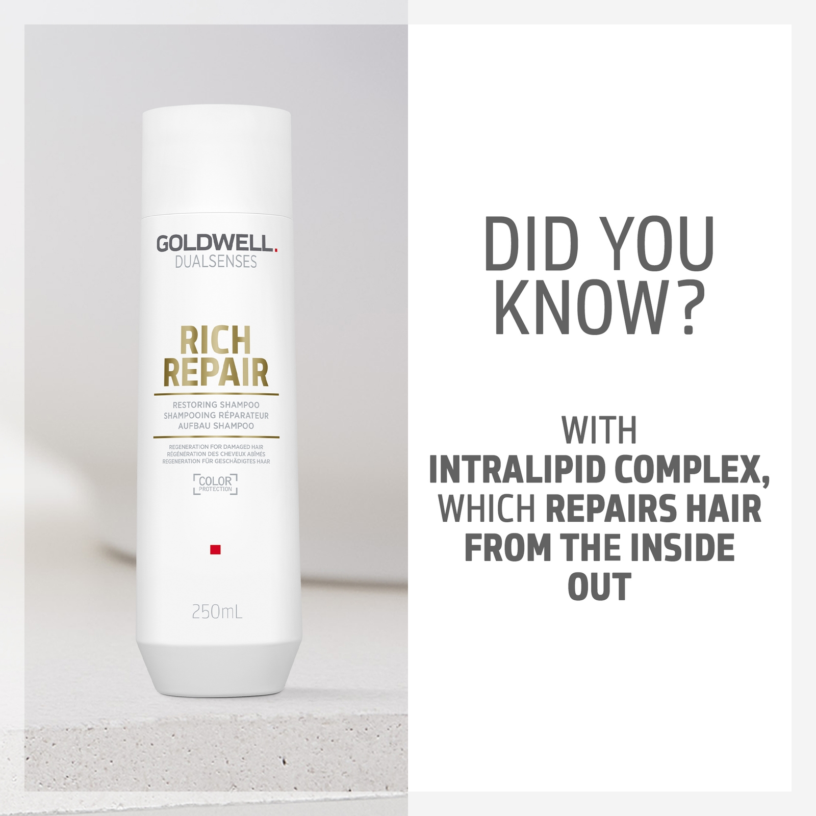 Thumbnail - Goldwell Dualsenses Rich Repair Restoring Shampoo 250ml