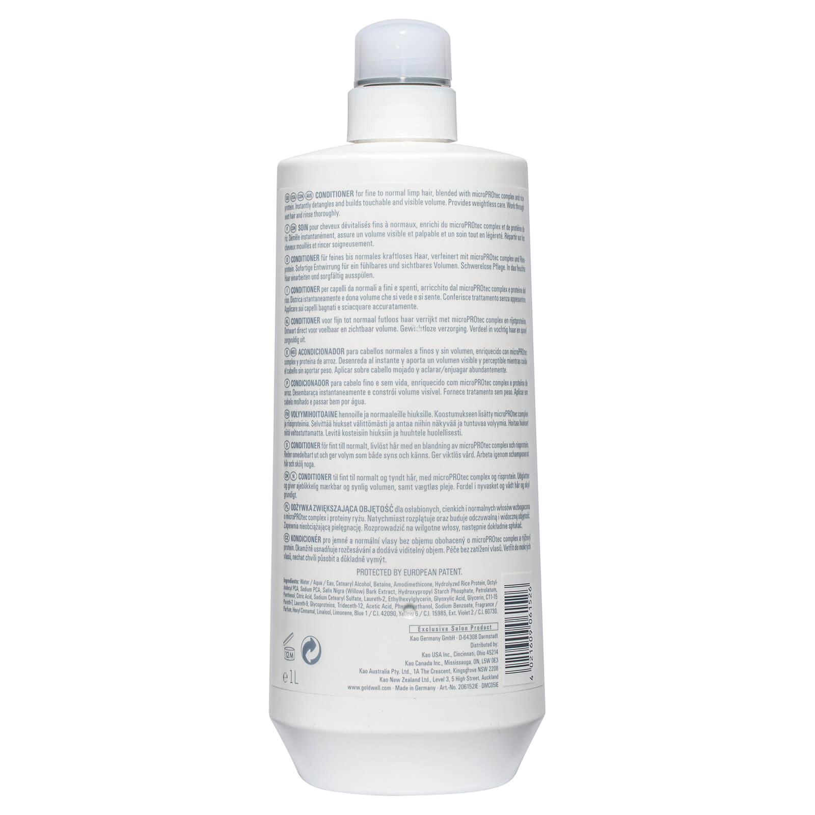 Goldwell Dualsenses Ultra Volume Bodifying Conditioner 1000ml (Worth £85)