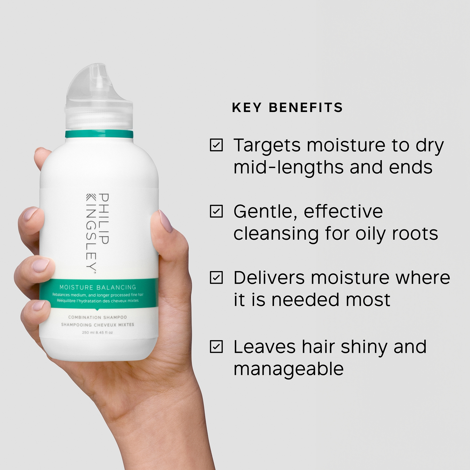 Thumbnail - Philip Kingsley Moisture Balancing Shampoo (250ml)