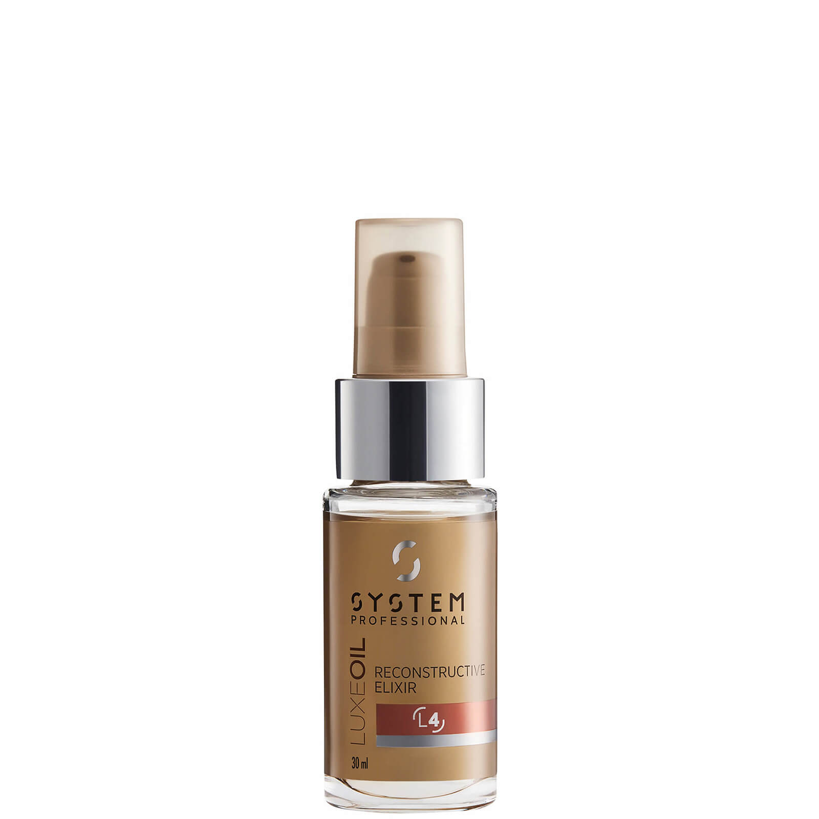 System Professional 秀发焕能修护液（小金瓶） 30ml In Brown