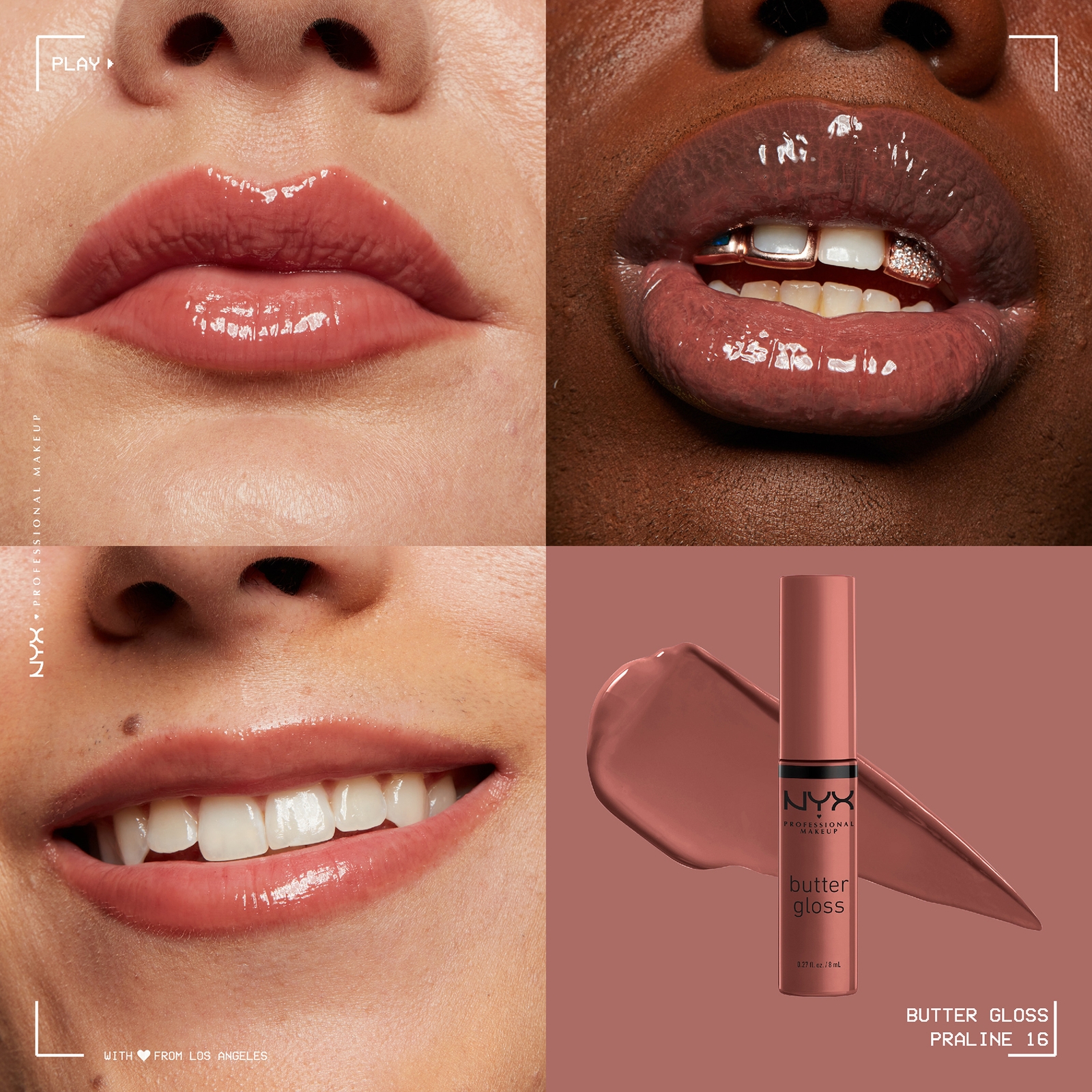Thumbnail - NYX Professional Makeup Buttergloss (Verschiedene Farbtöne) - Praline