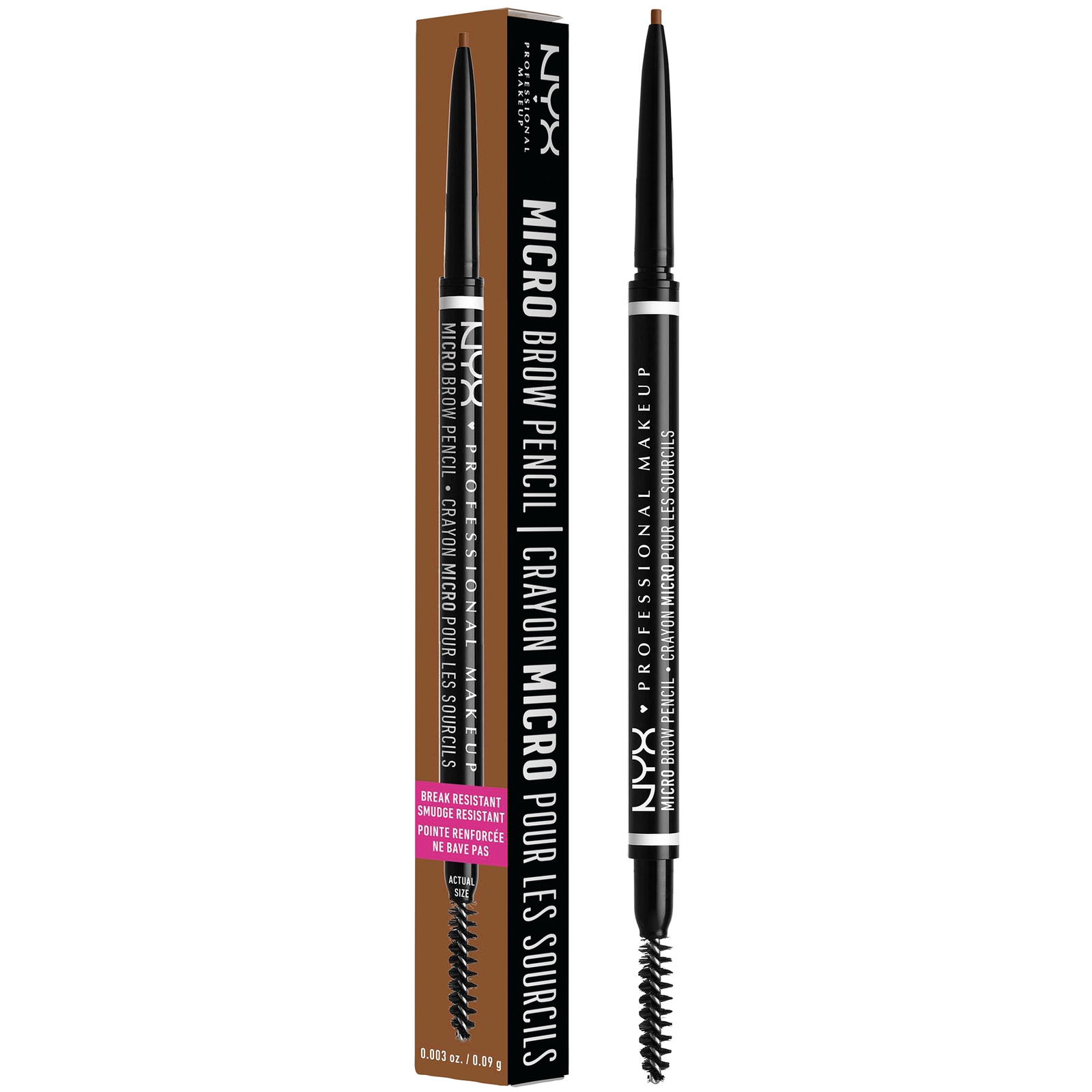 NYX Professional Makeup Micro Brow Pencil (olika nyanser) - Auburn