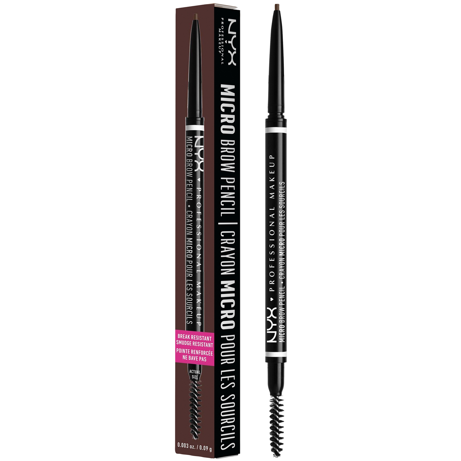 Photos - Other Cosmetics NYX Professional Makeup Micro Brow Pencil  - Brunette (Various Shades)