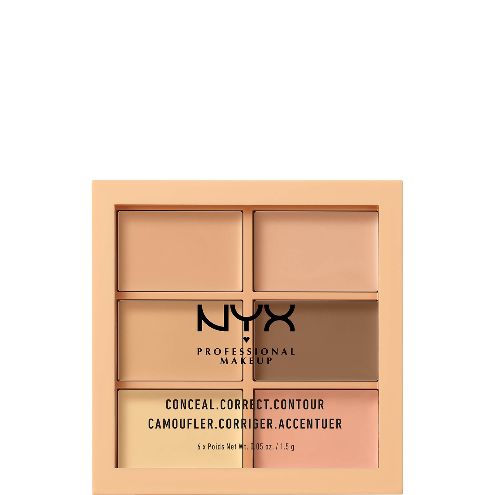 Image of NYX Professional Makeup 3C Palette - Conceal, Correct, Contour - Light051