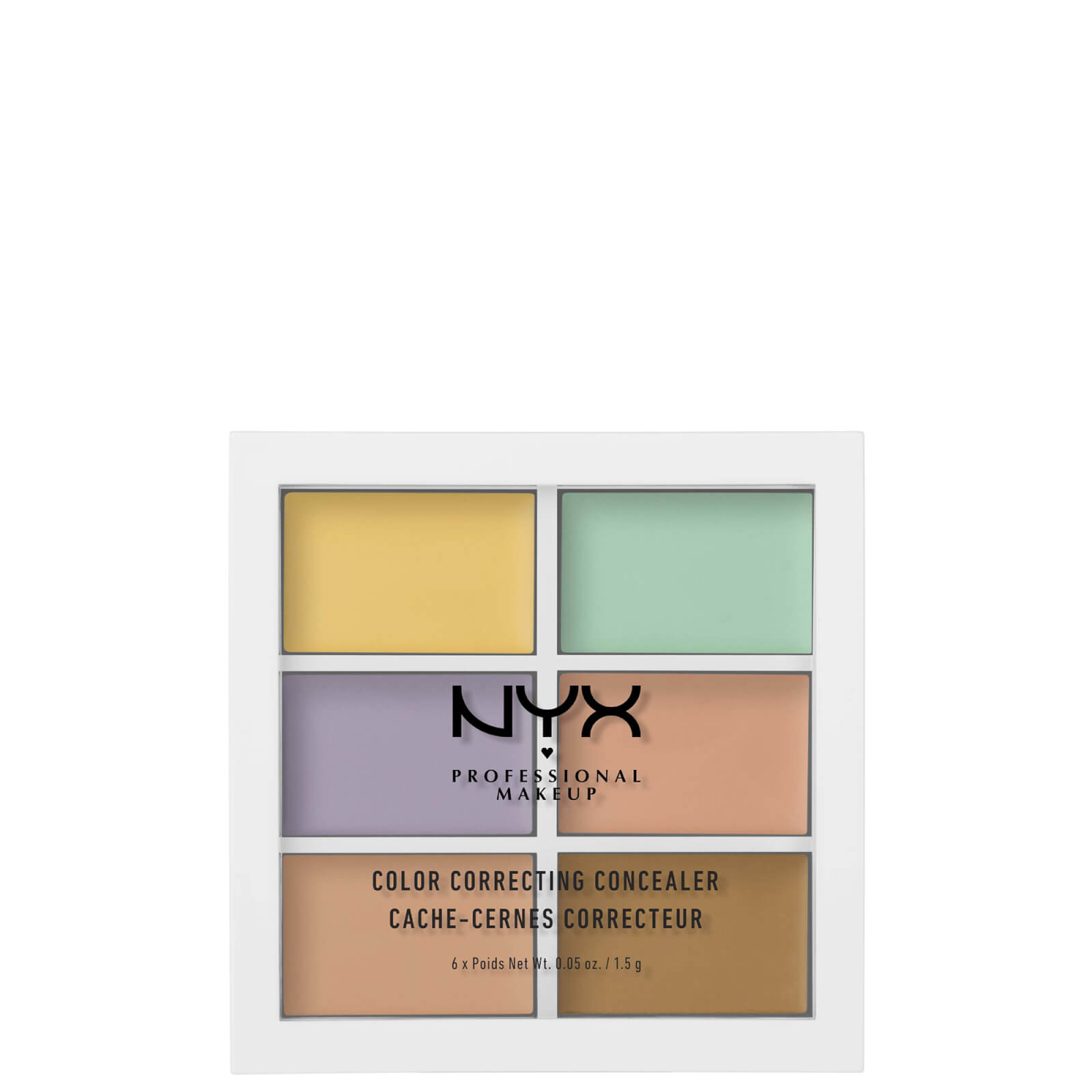 Фото - Тональний крем та база під макіяж NYX Professional Makeup 3C Palette - Color Correcting Concealer K4159601 