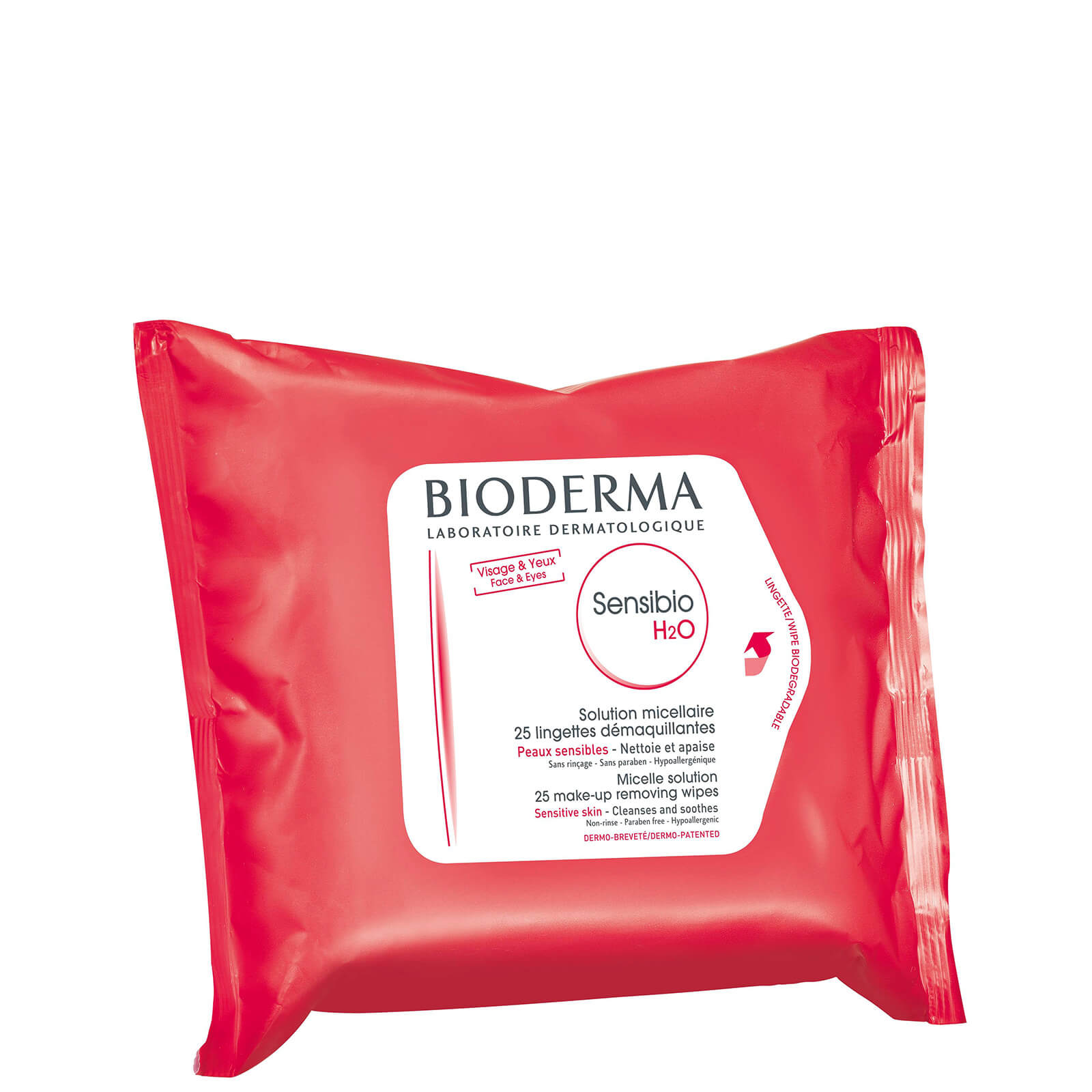 

Bioderma Sensibio Cleansing Micellar Water Wipes Sensitive Skin (25 Pack)
